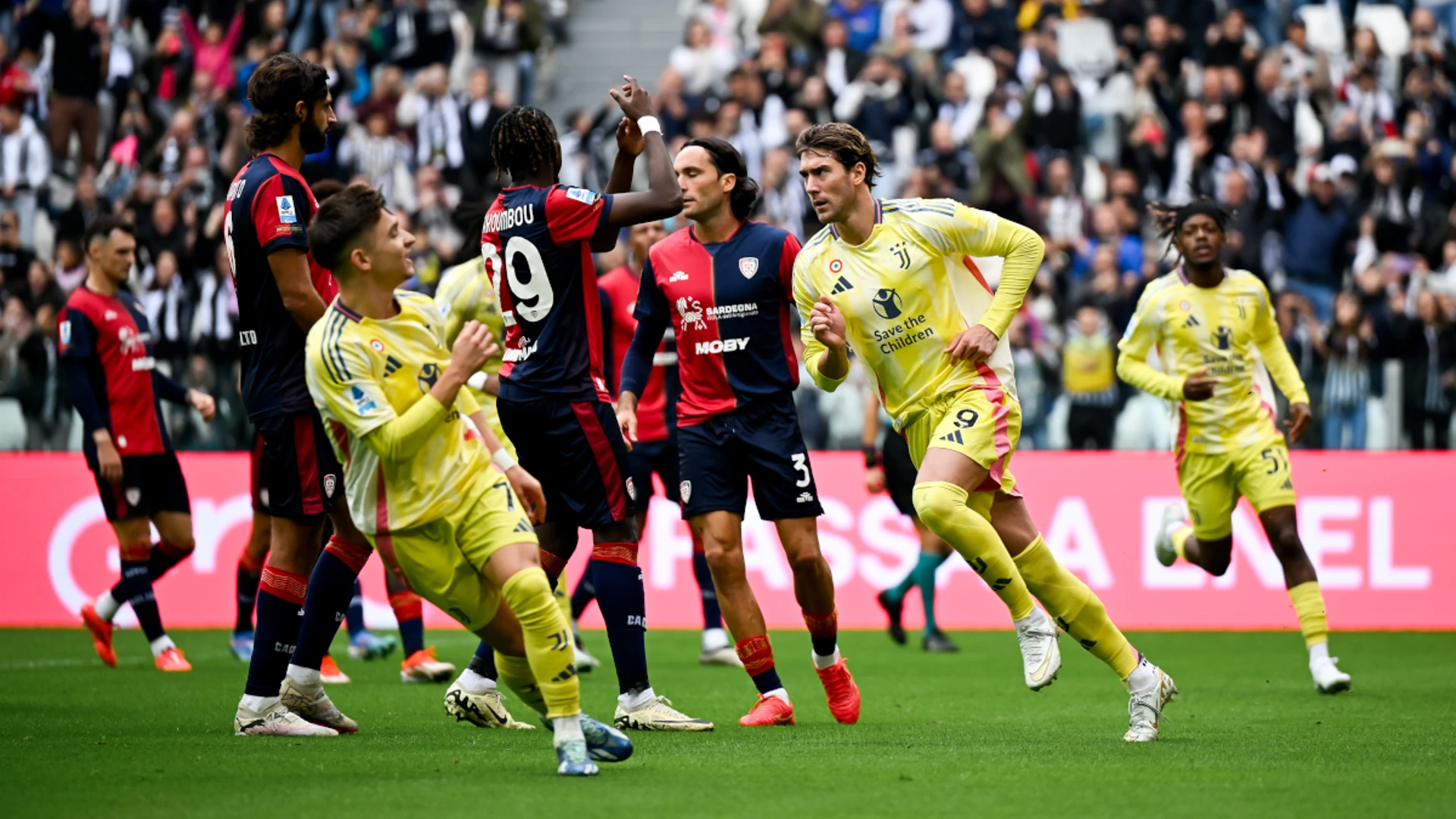 Juventus held by Cagliari after late penalty drama