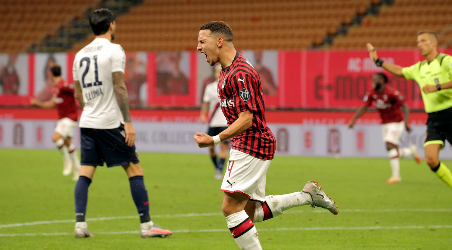 AC Milan midfielder Bennacer out for four months