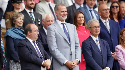 Alcaraz urges Spain's King Felipe to support him more often after Wimbledon glory