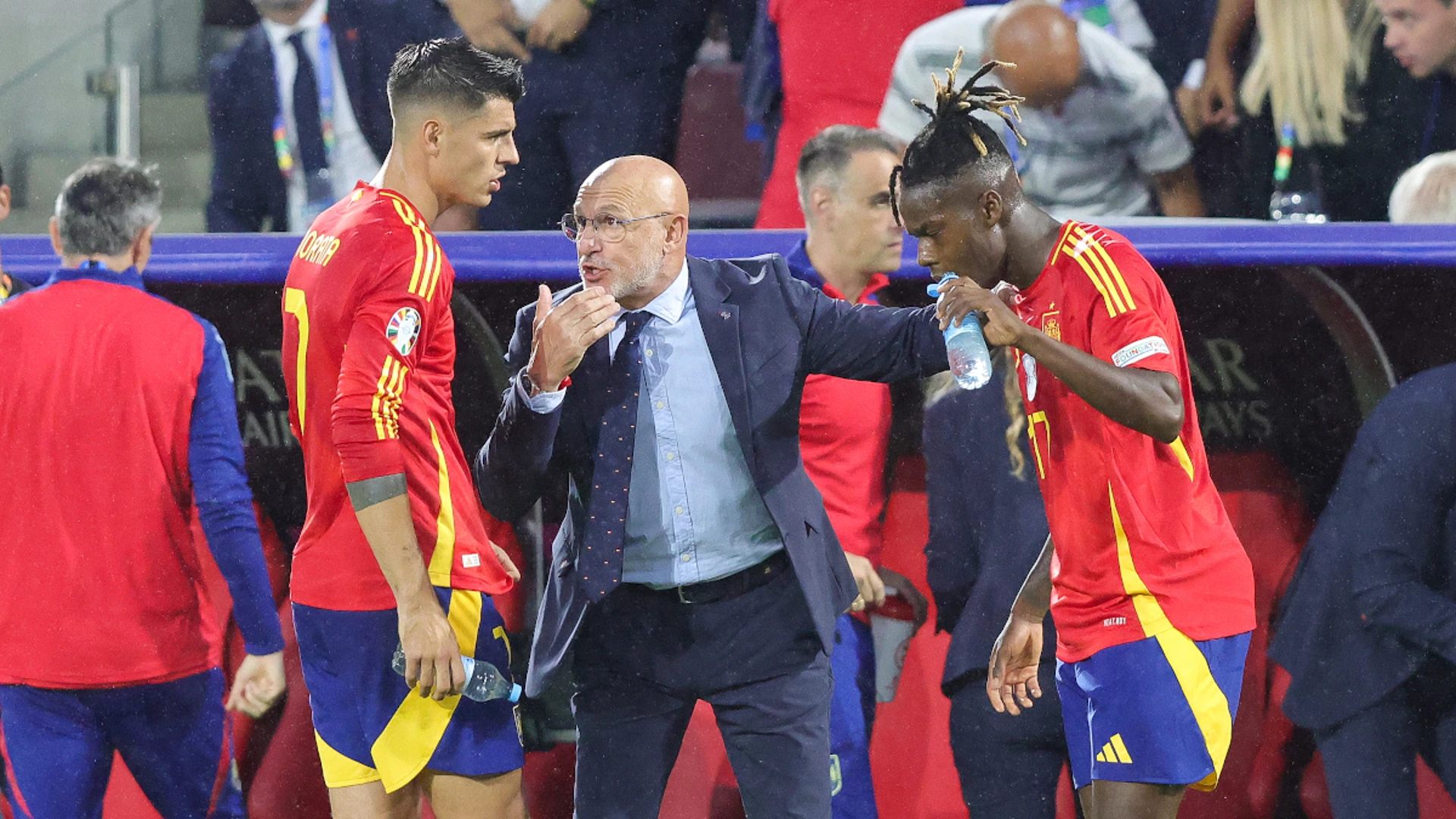Spain deserved win says coach who now has Germany in his sights