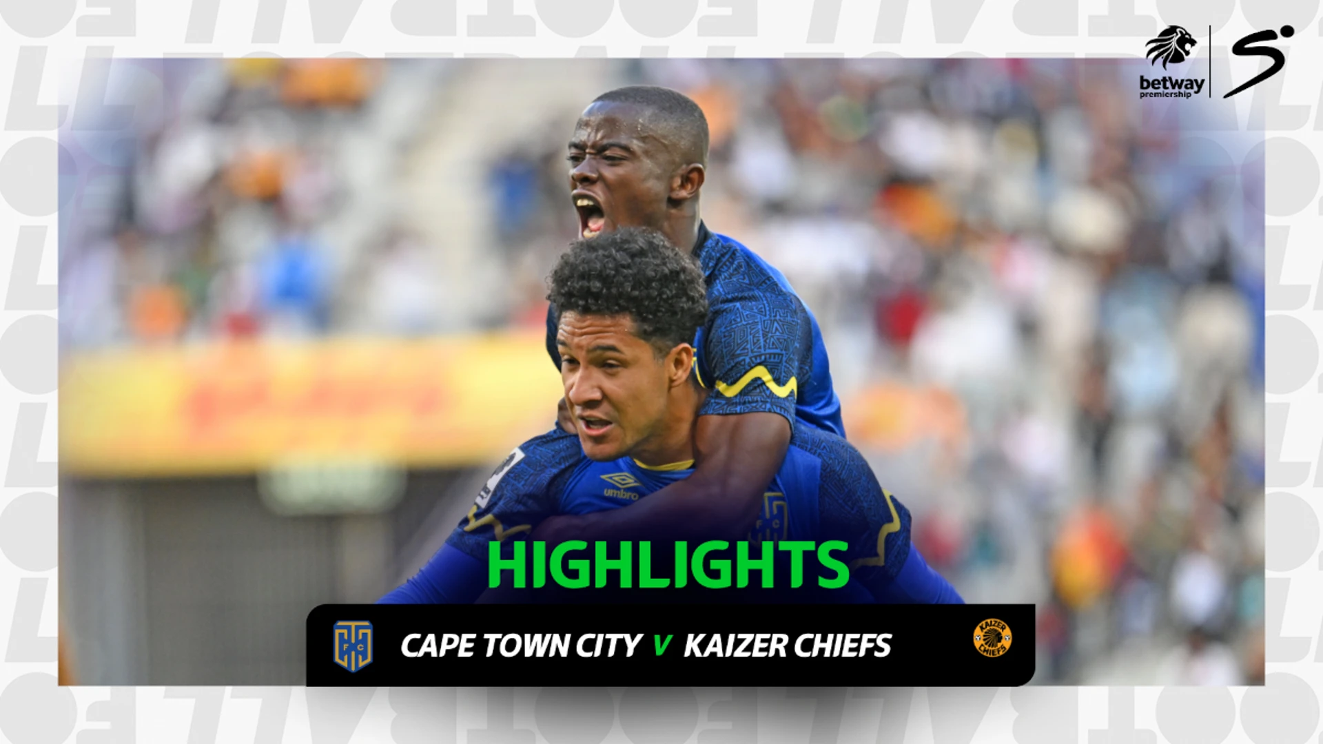 Cape Town City v Kaizer Chiefs | Match in 3 | Betway Premiership