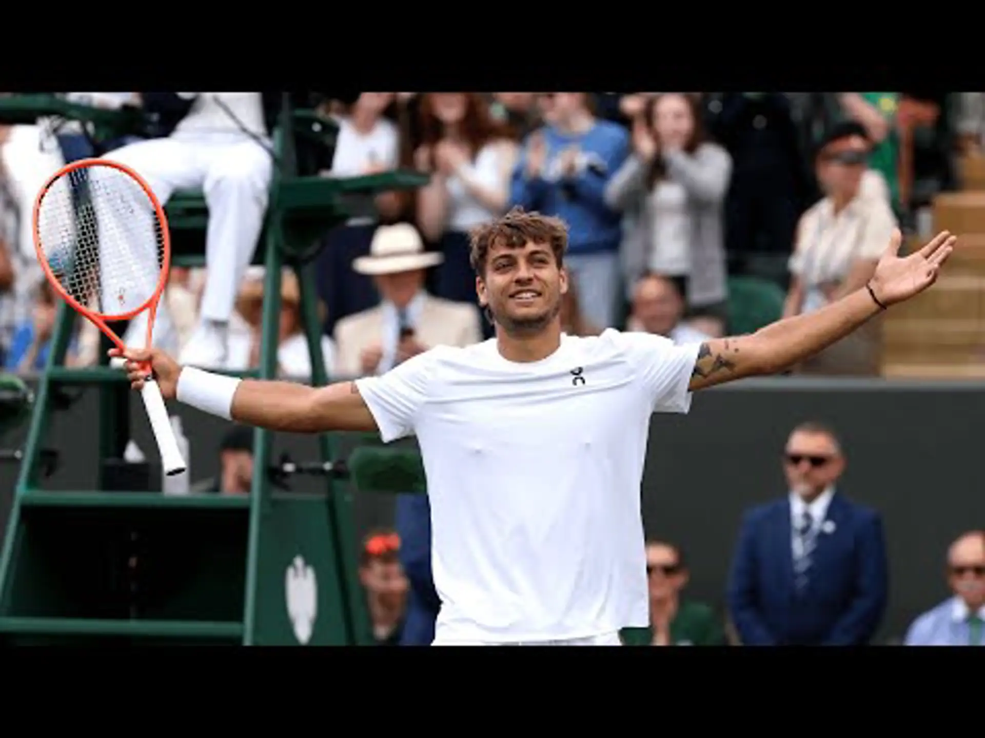 Marin Čilić v Flavio Cobolli | Men's Singles | 4th Round Highlights | Wimbledon