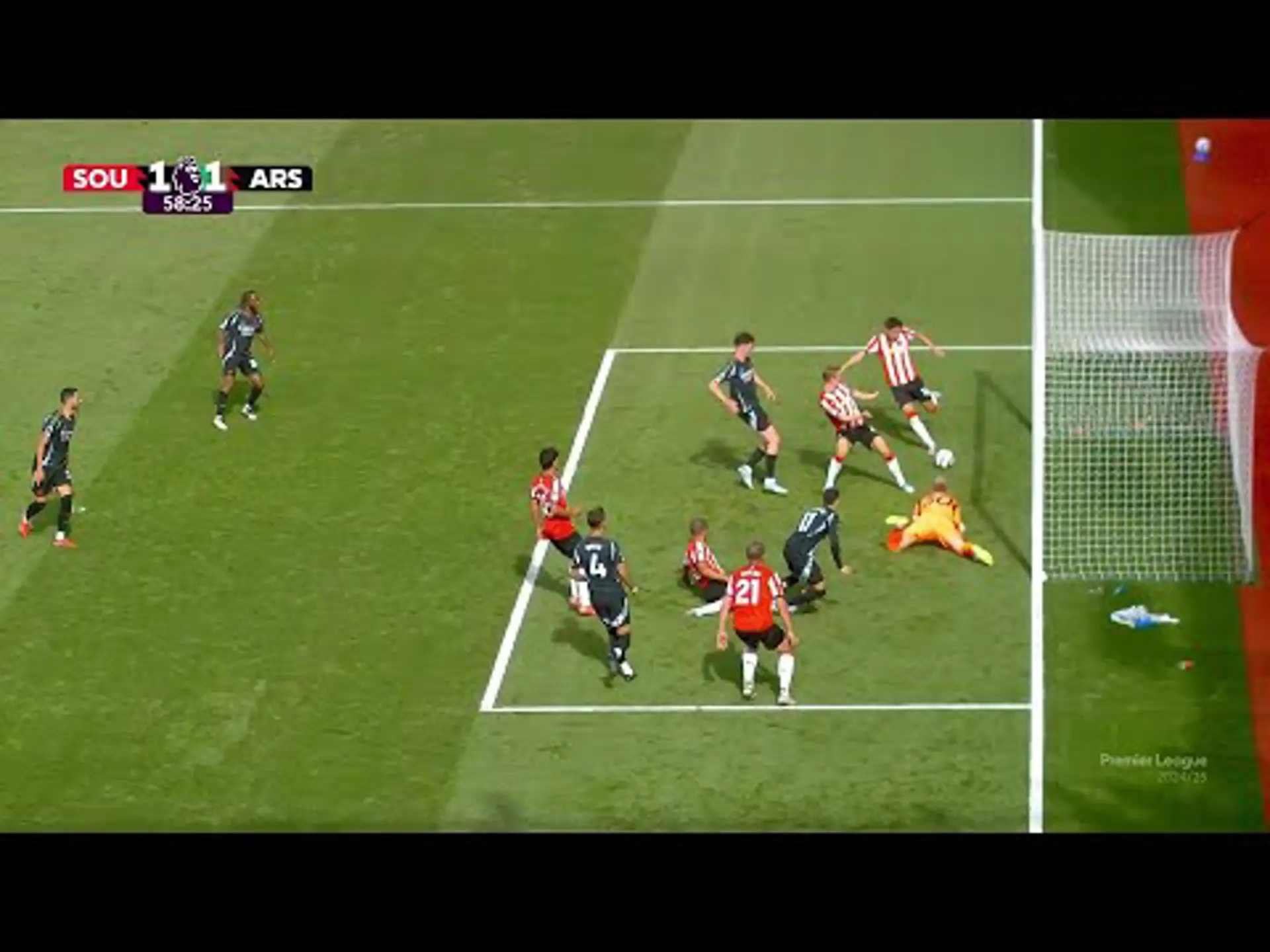 Yukinari Sugawara | 59ᵗʰ Minute Spectacular Defensive Act v Arsenal