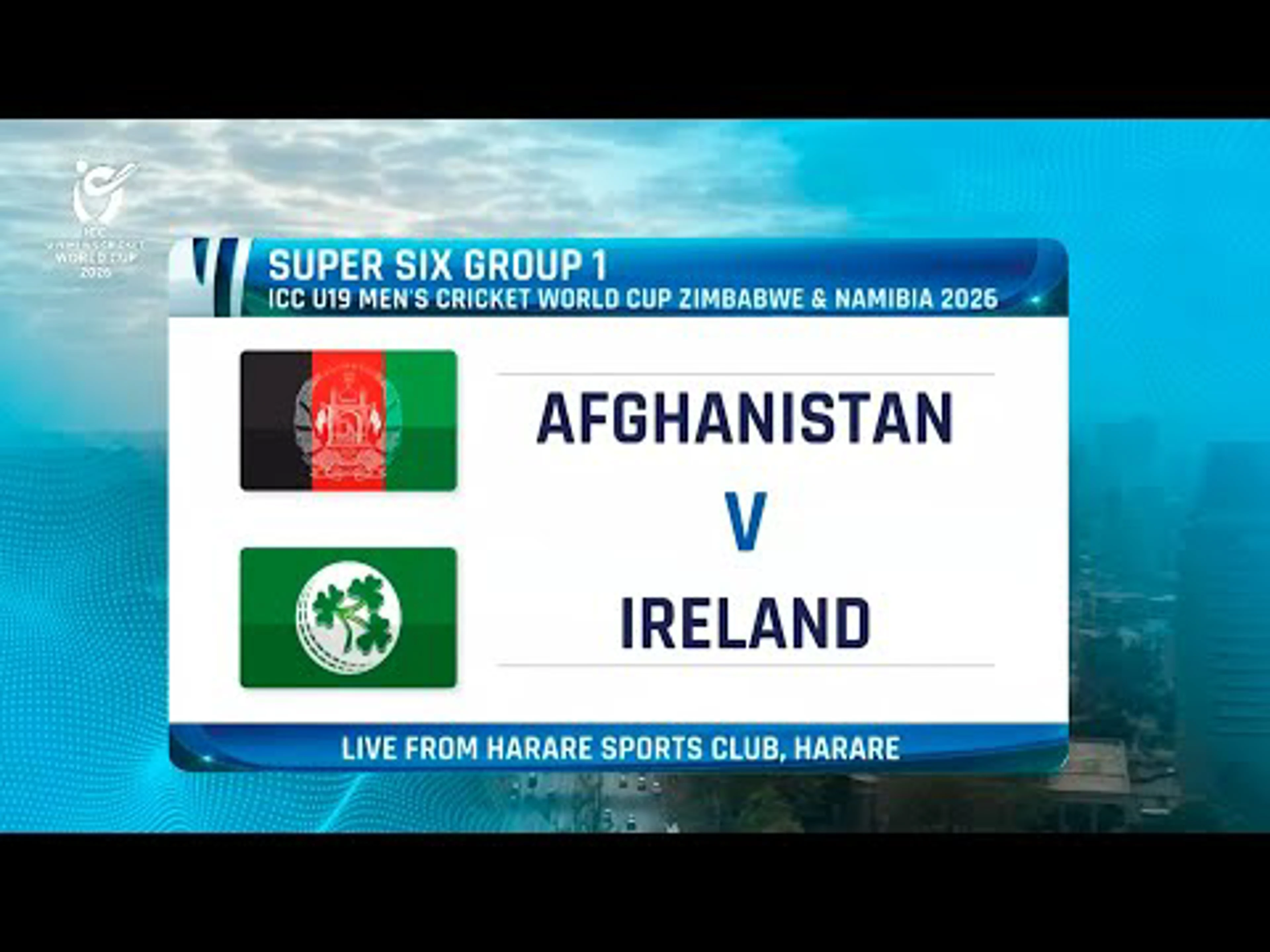 Afghanistan v Ireland | Match Highlights | ICC U19 Cricket World Cup