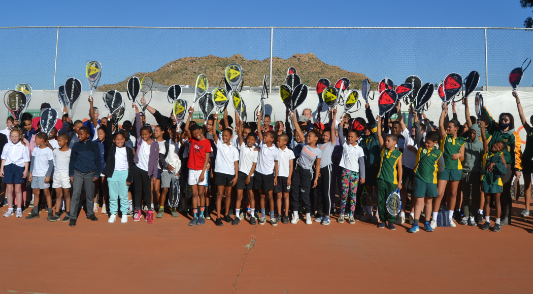 Rising Star Tennis clinic gives Namaqualand youth a boost
