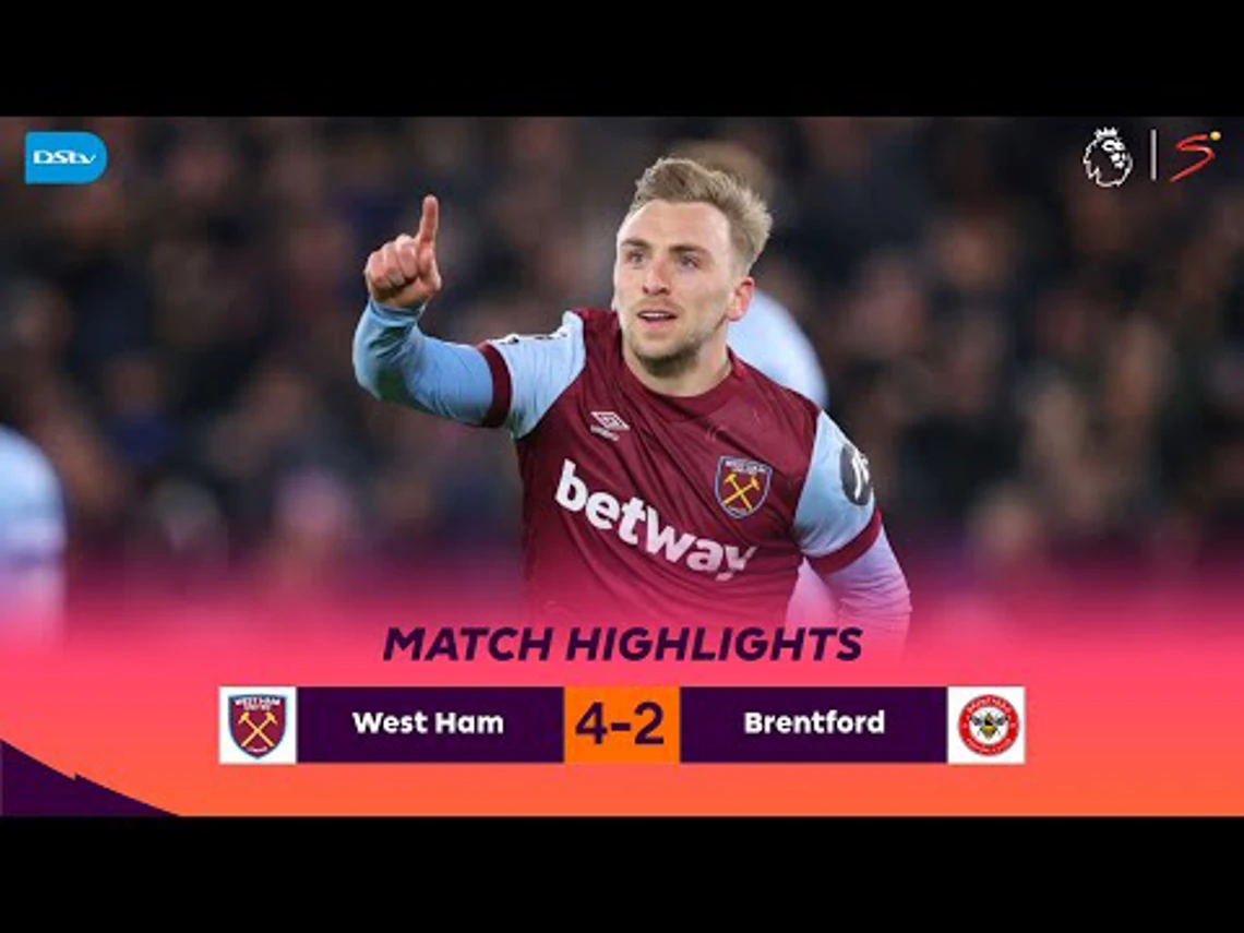 West Ham v Brentford | Match in 3 Minutes | Premier League | Highlights