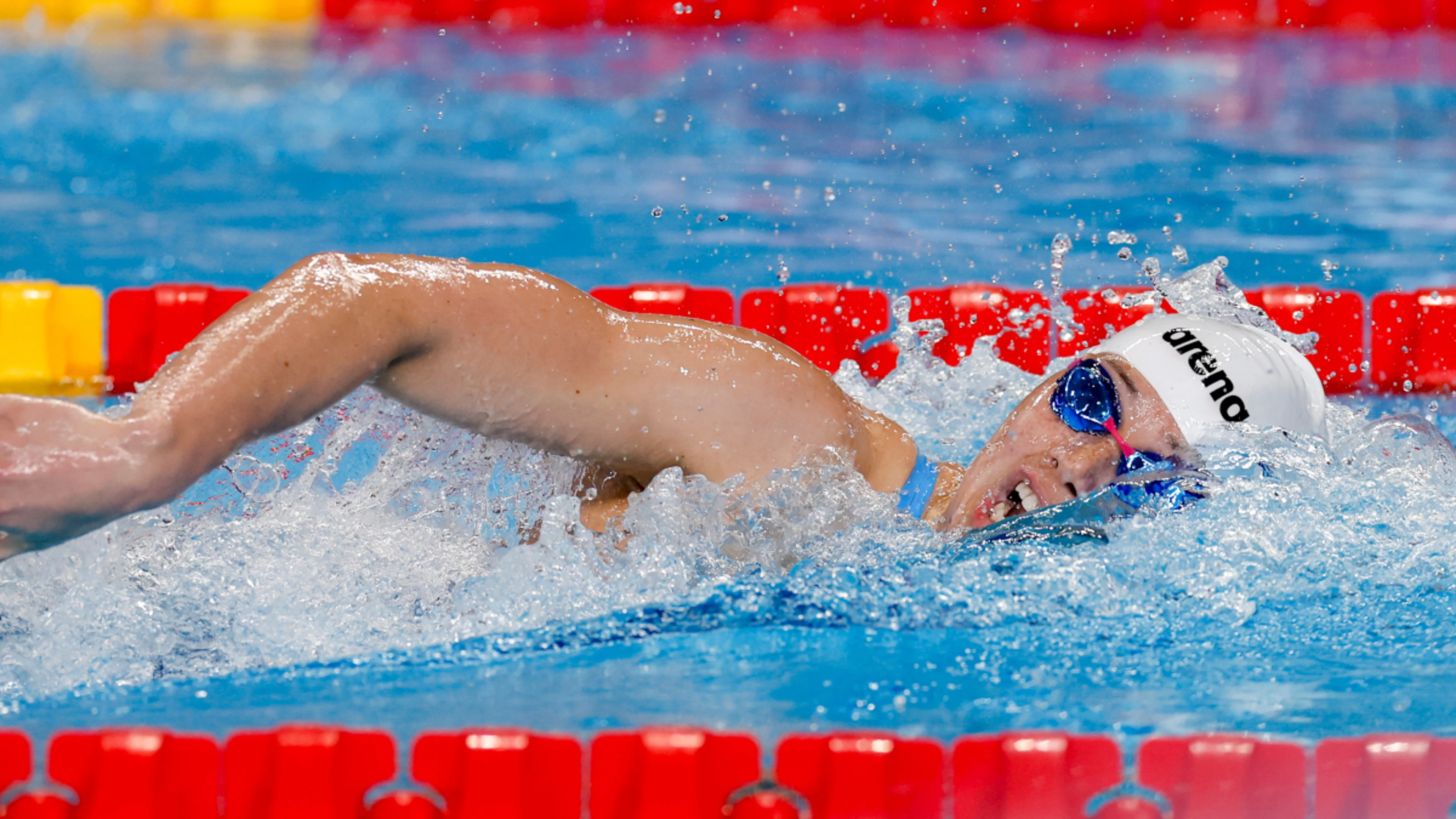 Haughey eases into 100m freestyle semis at Doha