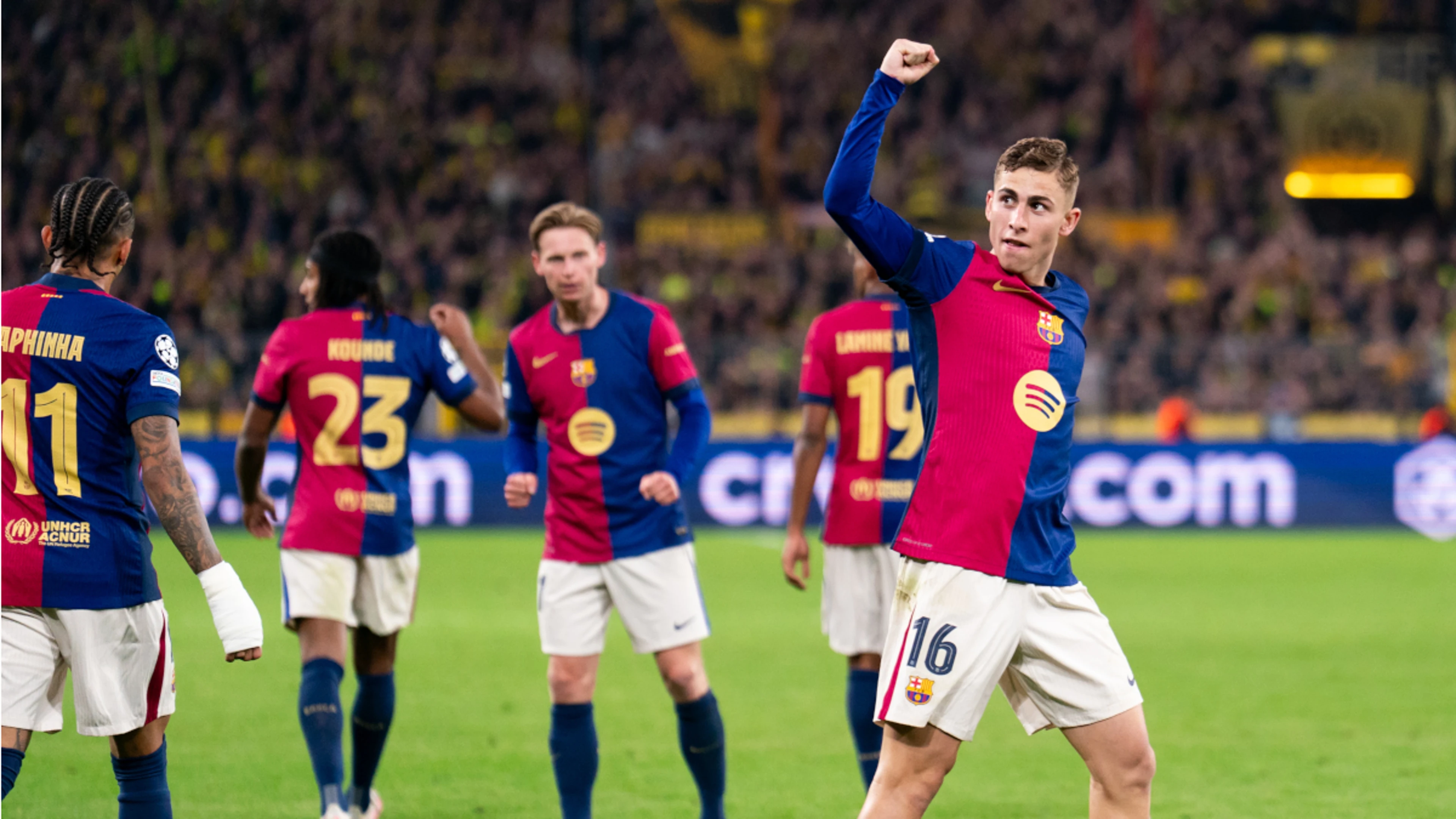 Barca through to Champions League semis despite Guirassy hat-trick