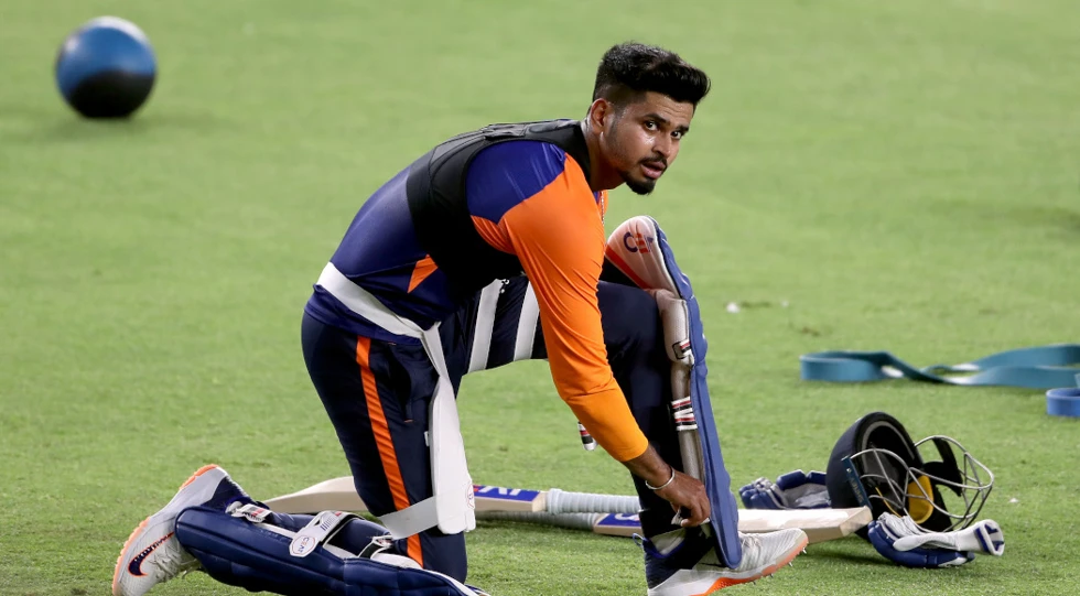 Shreyas Iyer moves up the MRF Tyres ICC Men's T20I Player Rankings