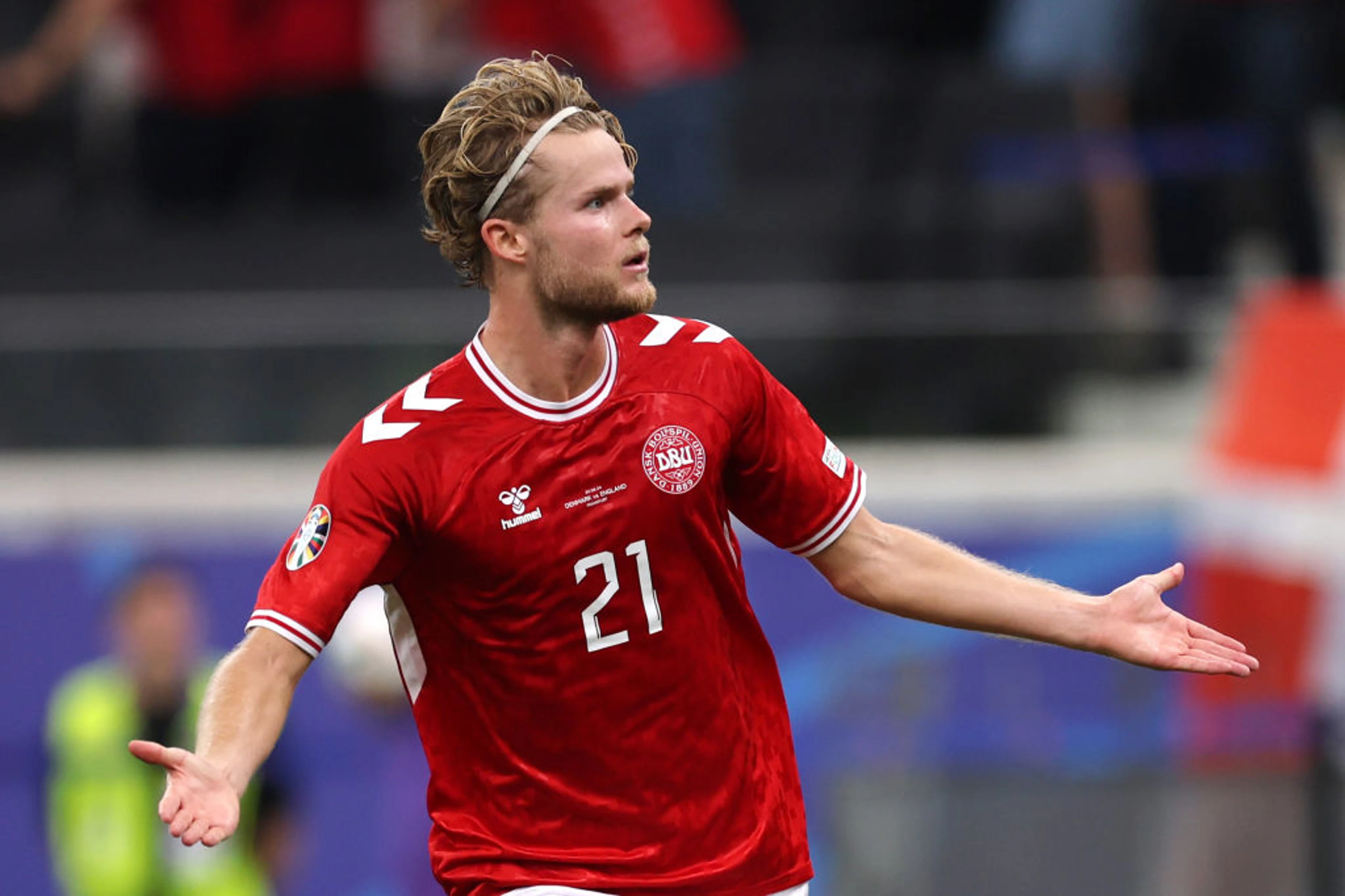 Morten Hjulmand | 34ᵗʰ Minute Goal v England