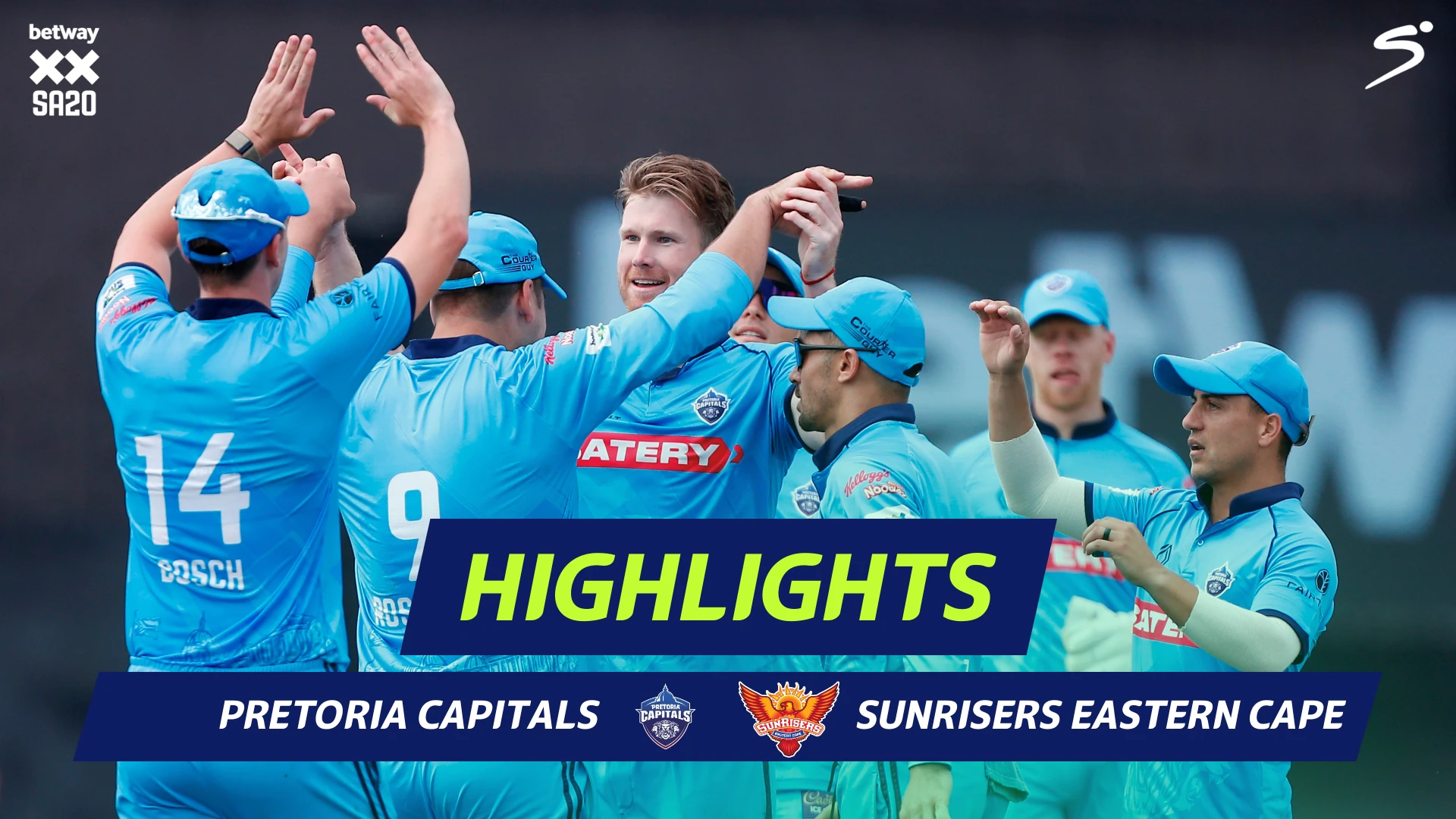 Pretoria Capitals v Sunrisers Eastern Cape | Short Highlights | Betway SA20