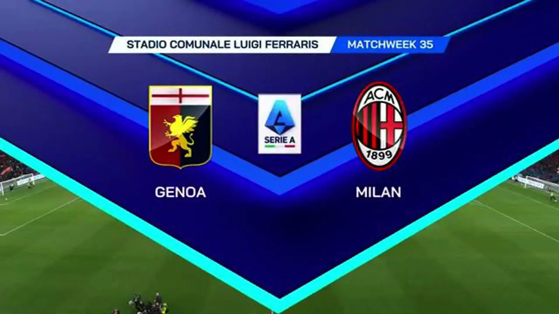Genoa v AC Milan | Match Highlights | Italian Serie A Matchday 35