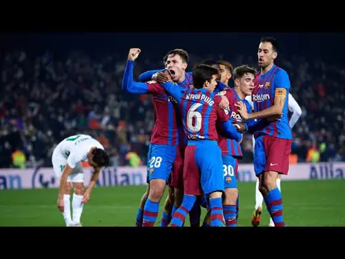 La Liga | FC Barcelona v Elche CF | Highlights