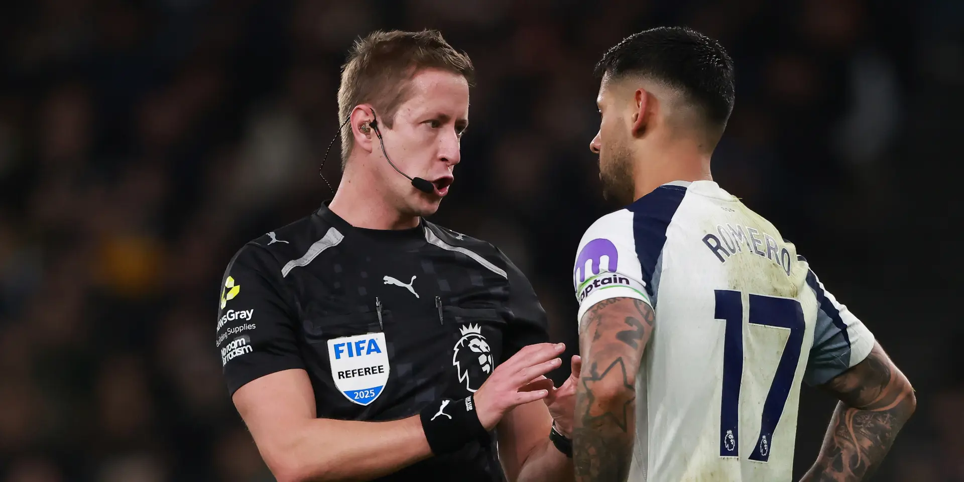 Romero faces FA charge for behaviour after Liverpool dismissal