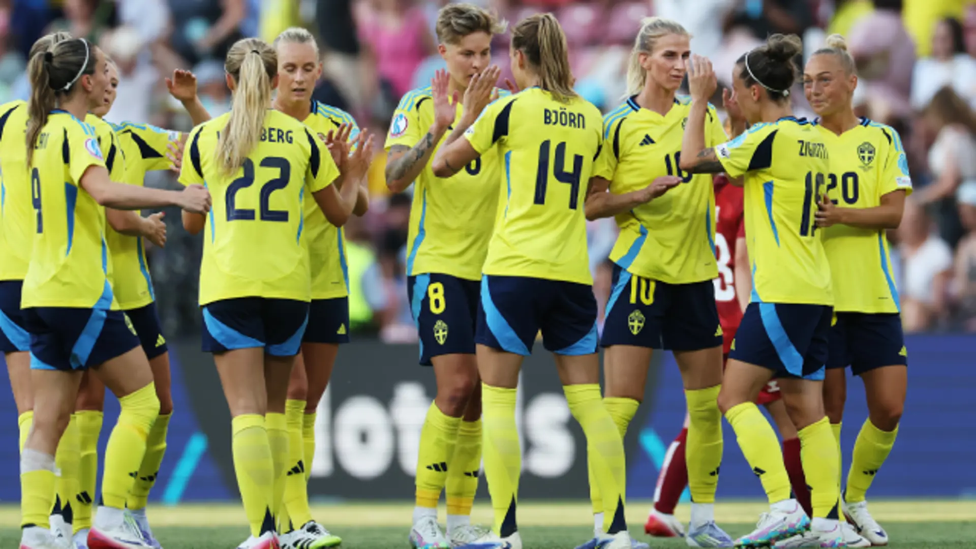 Denmark v Sweden | Match Highlights | UEFA Women's Euro