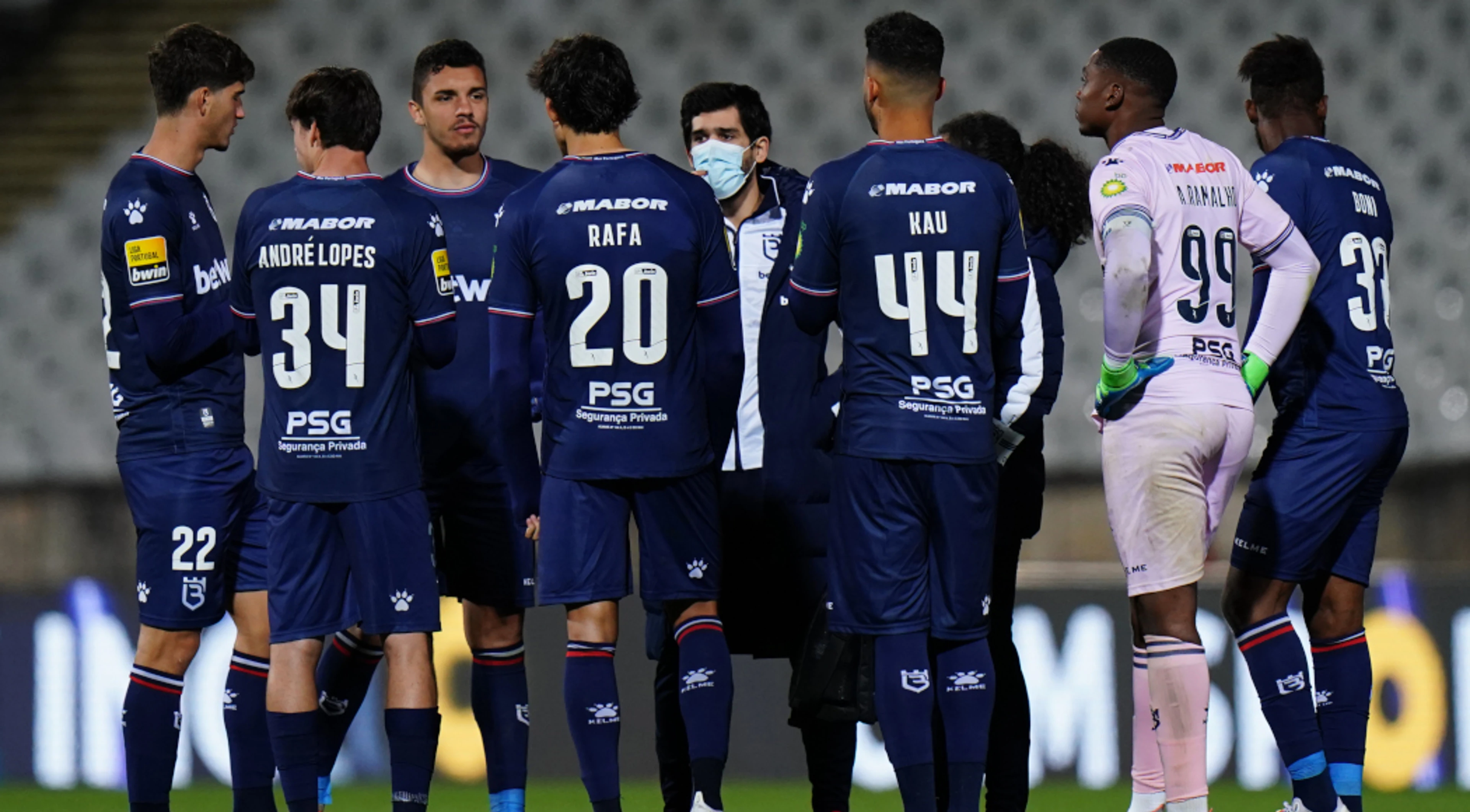 Portuguese players to have Covid test ahead of every match