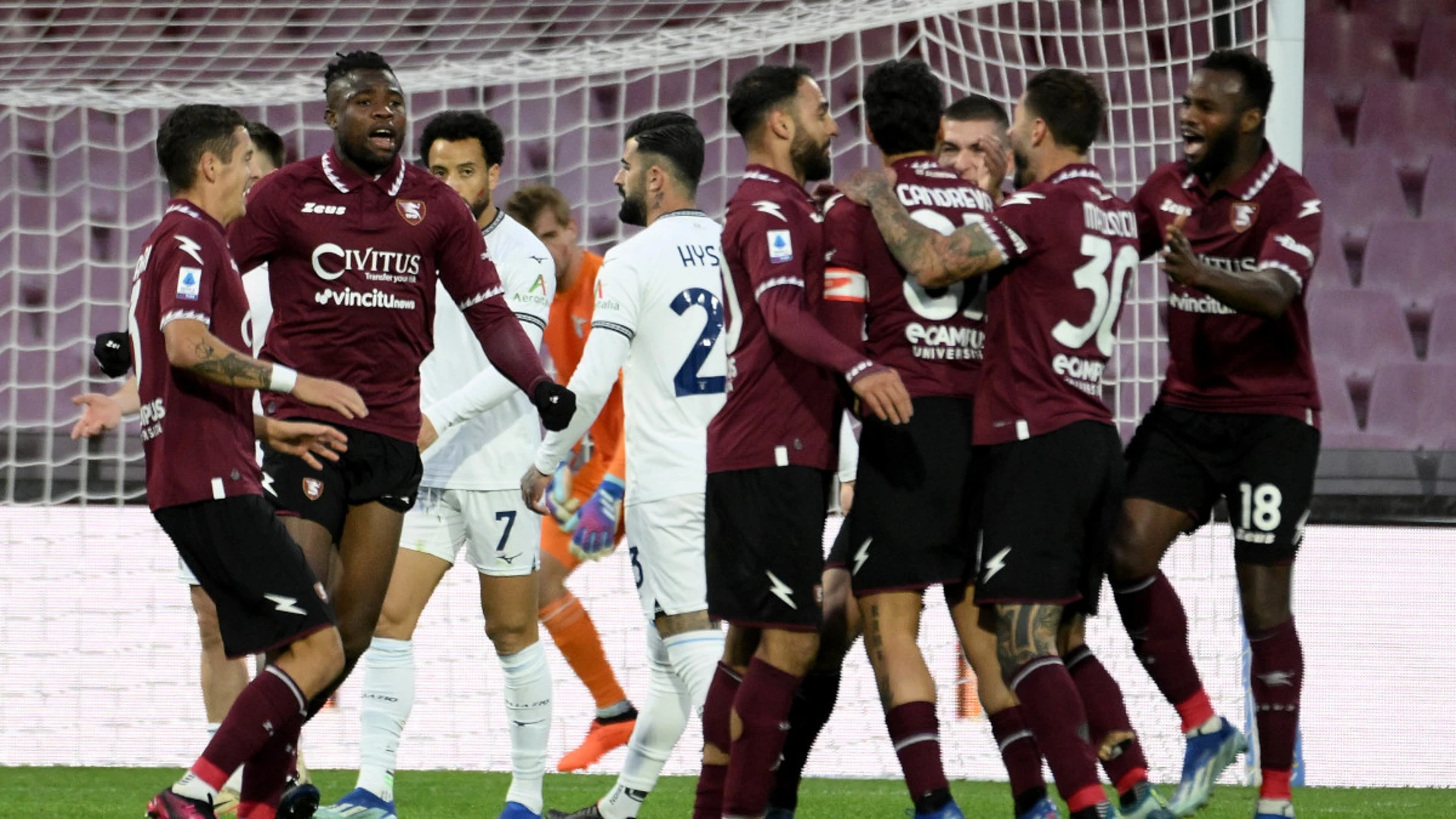 Candreva hands Salernitana first win of season against old club Lazio