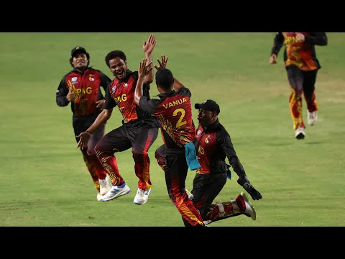 Afghanistan v Papua New Guinea | Match Highlights | ICC T20 World Cup Group C