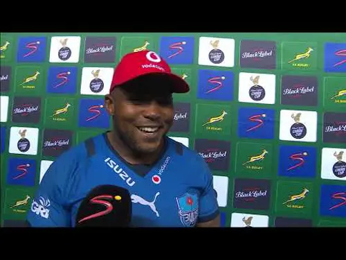 Currie Cup Premier Division | Round 12 | Bulls v Pumas| Post-match interview with Lizo Gqoboka