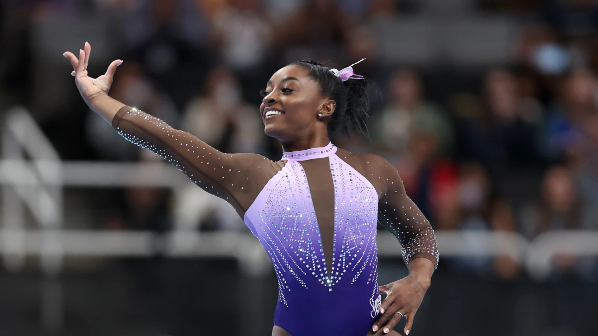 Gymnastics queen Biles returns to world stage in Antwerp | SuperSport