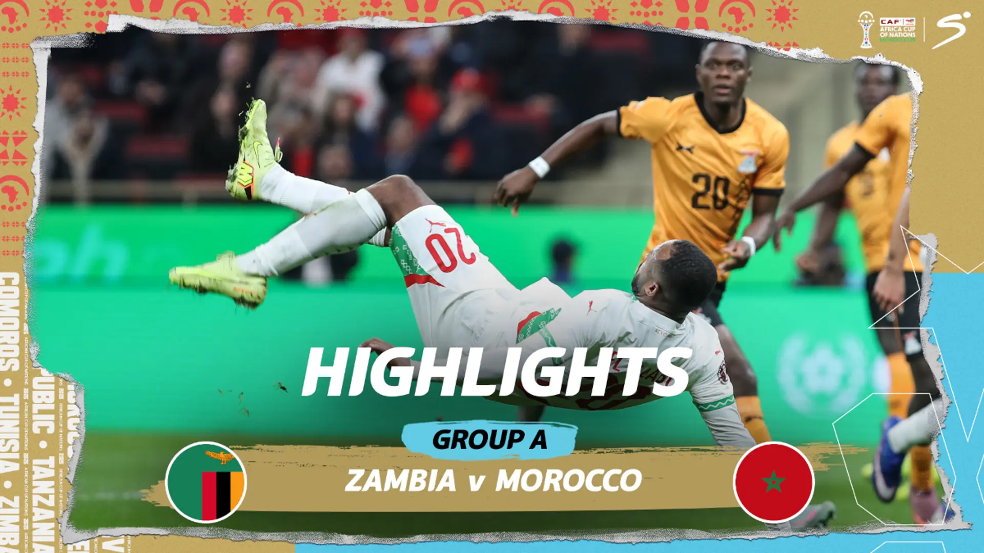Zambia v Morocco | Match in 3 | CAF Africa Cup of Nations Morocco 2025