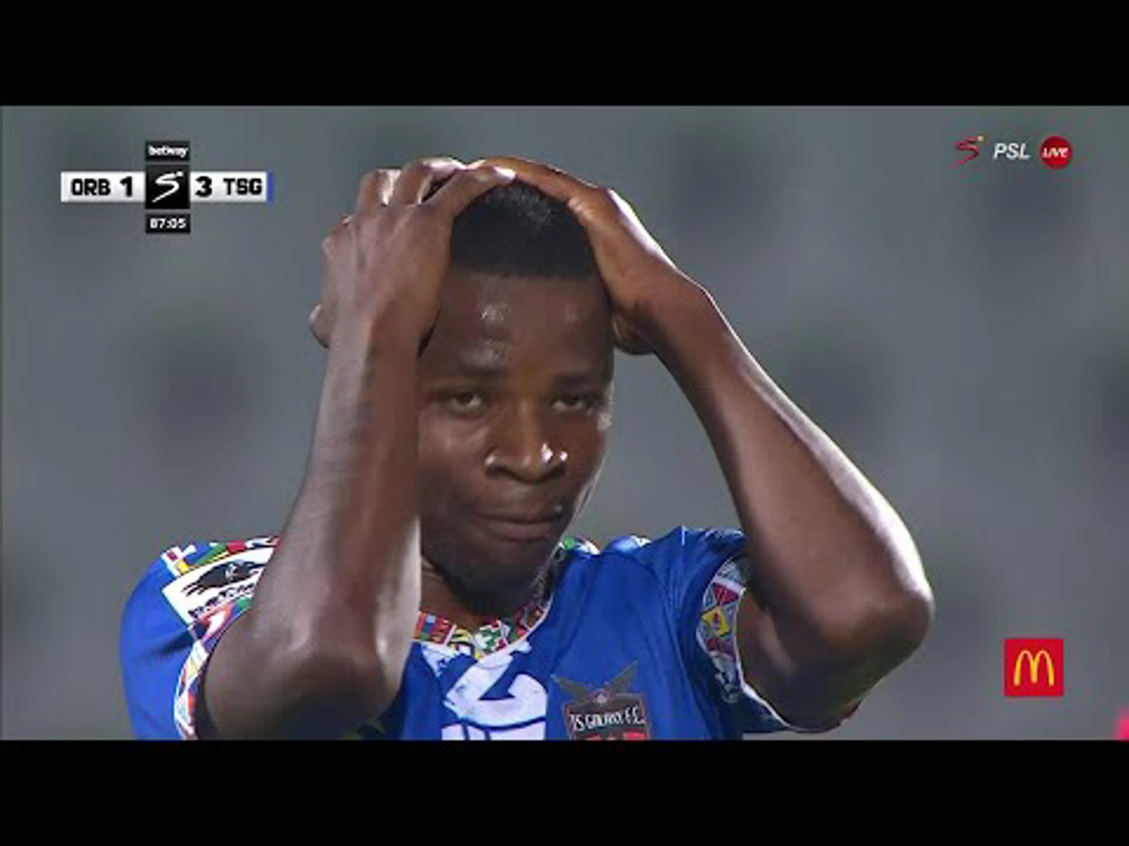 Lentswe Motaung | Red Card v Orbit College