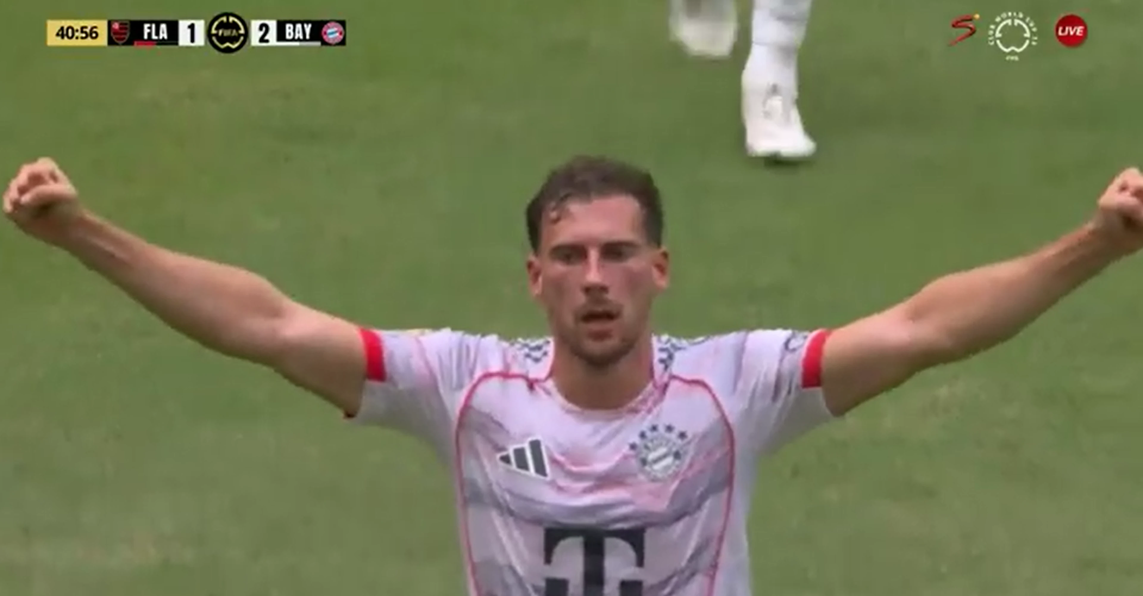 Leon Goretzka goal | Flamengo v Bayern |  FIFA Club World Cup Round of 16