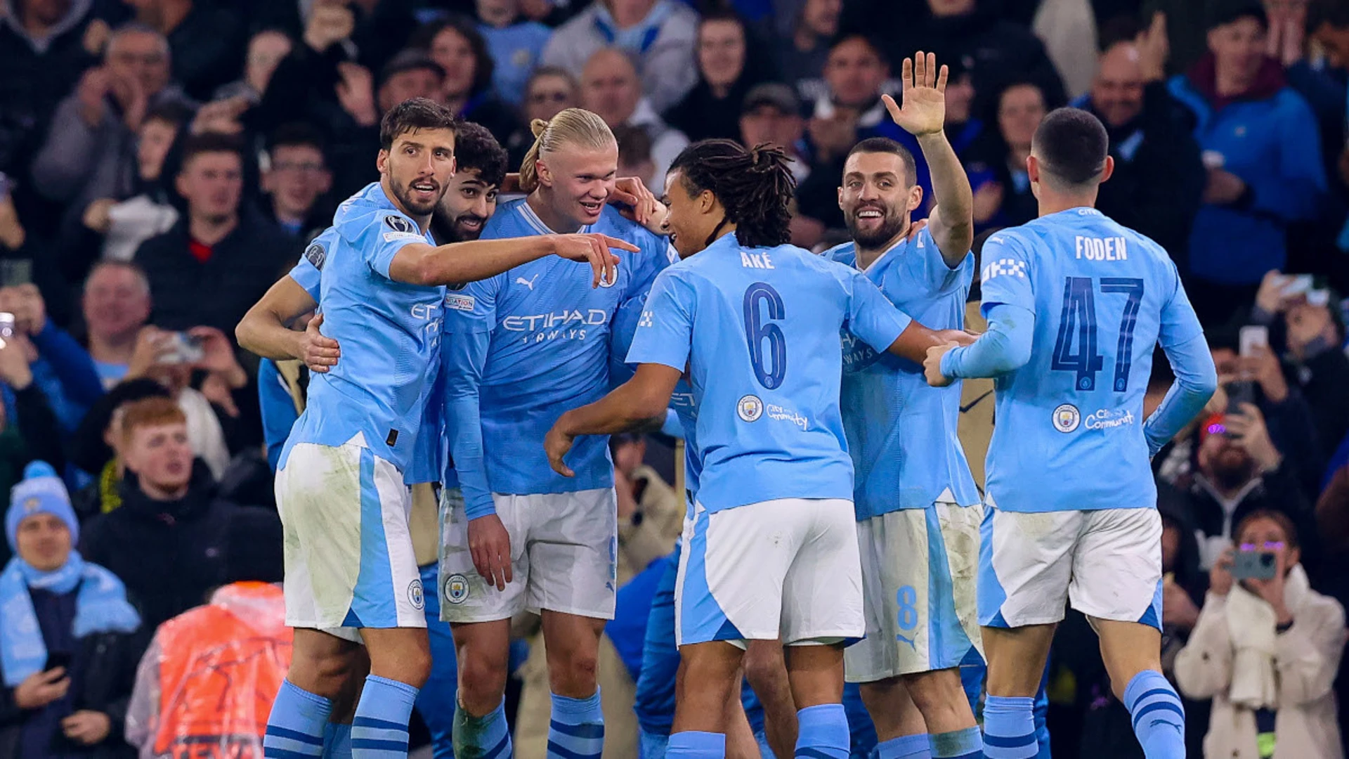 Man City reach Champions League last 16 as Haaland destroys Young Boys