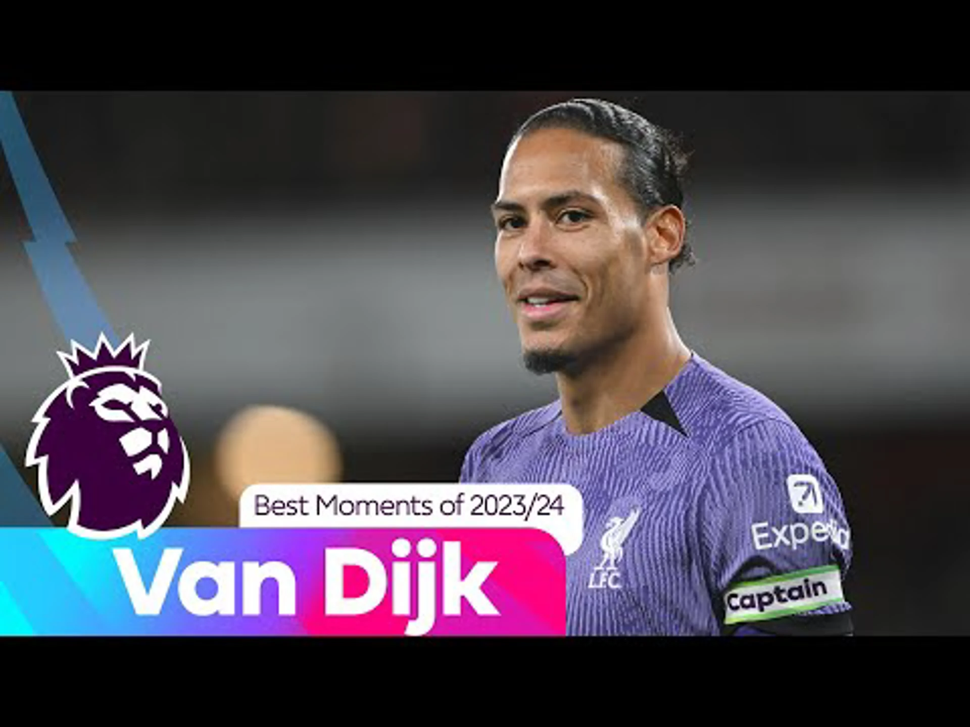 CLASS! Best of Van Dijk from the 2023/24 season | Premier League