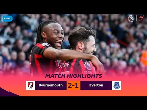 AFC Bournemouth v Everton | Match in 3 Minutes | Premier League