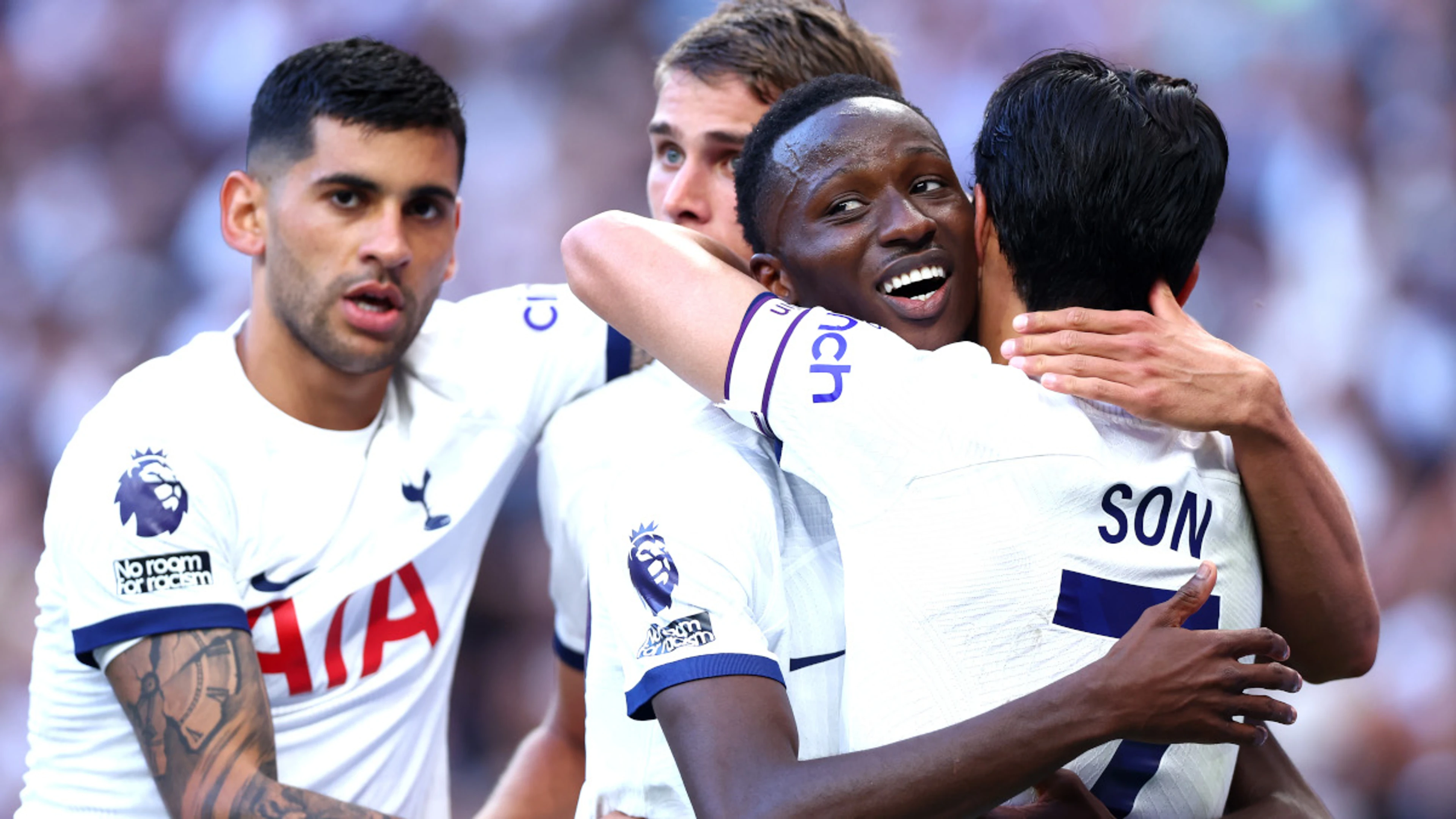 Tottenham sink Man Utd in Postecoglou's first home game at helm