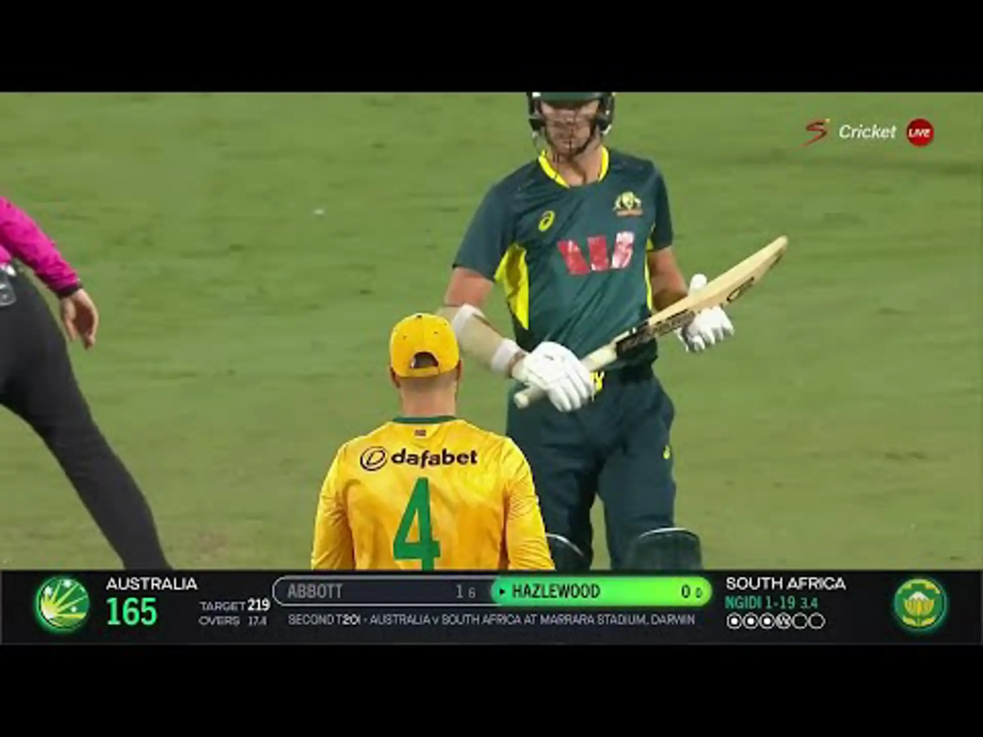 Australia v South Africa | 2nd T20 | Short Highlights