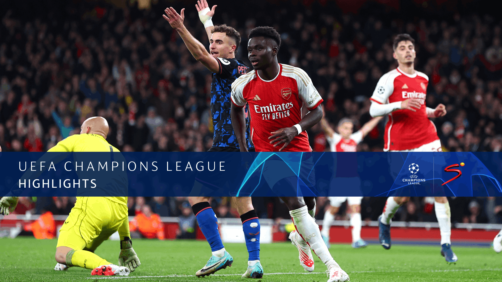 Arsenal V Sevilla FC | Match Highlights | UEFA Champions League | Group ...