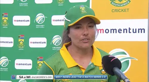 Women's SA v West Indies | 2nd ODI | Interview with Sune Luus