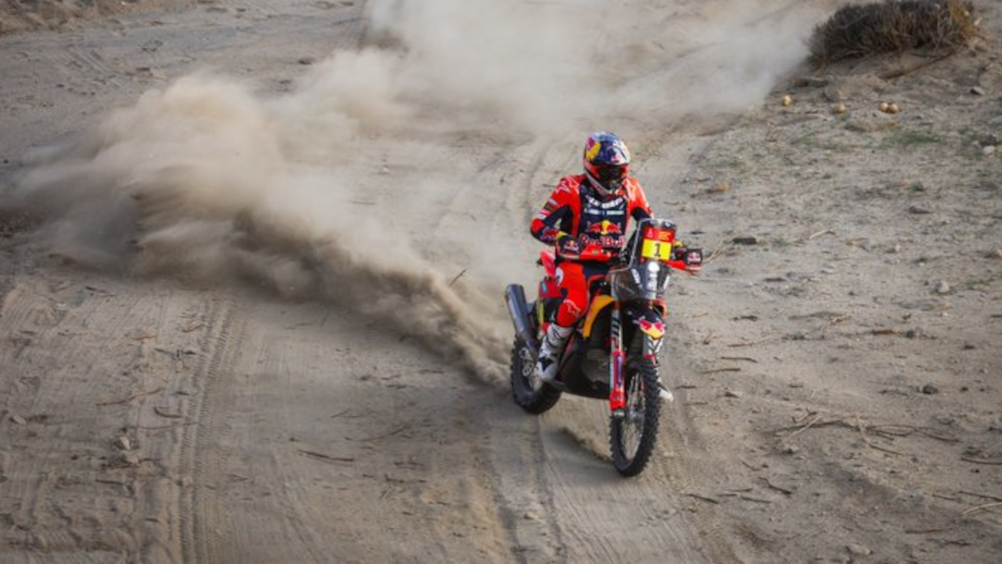 Dakar bike champion Sanders wins second stage to take lead