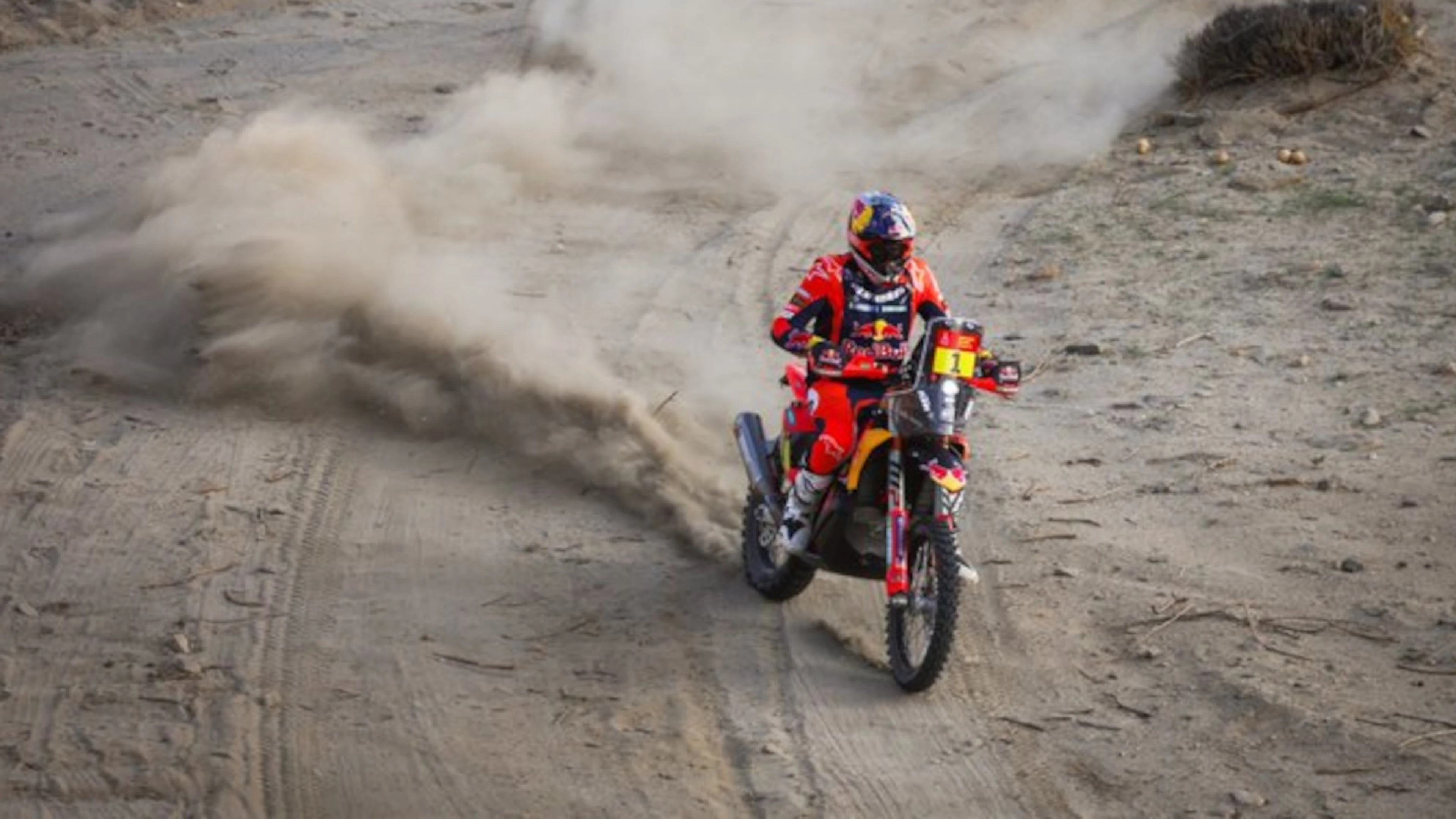 Dakar bike champion Sanders wins second stage to take lead