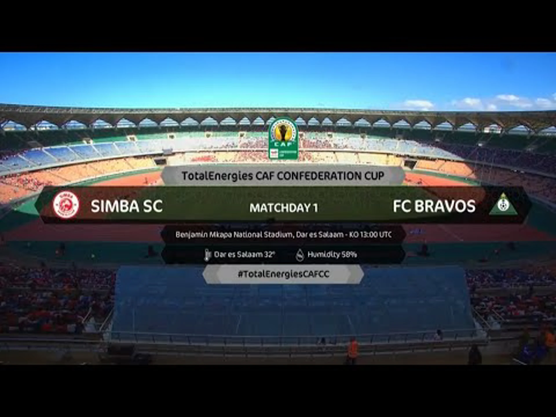 Simba SC v FC Bravos do Maquis | Match Highlights | CAF Champions League