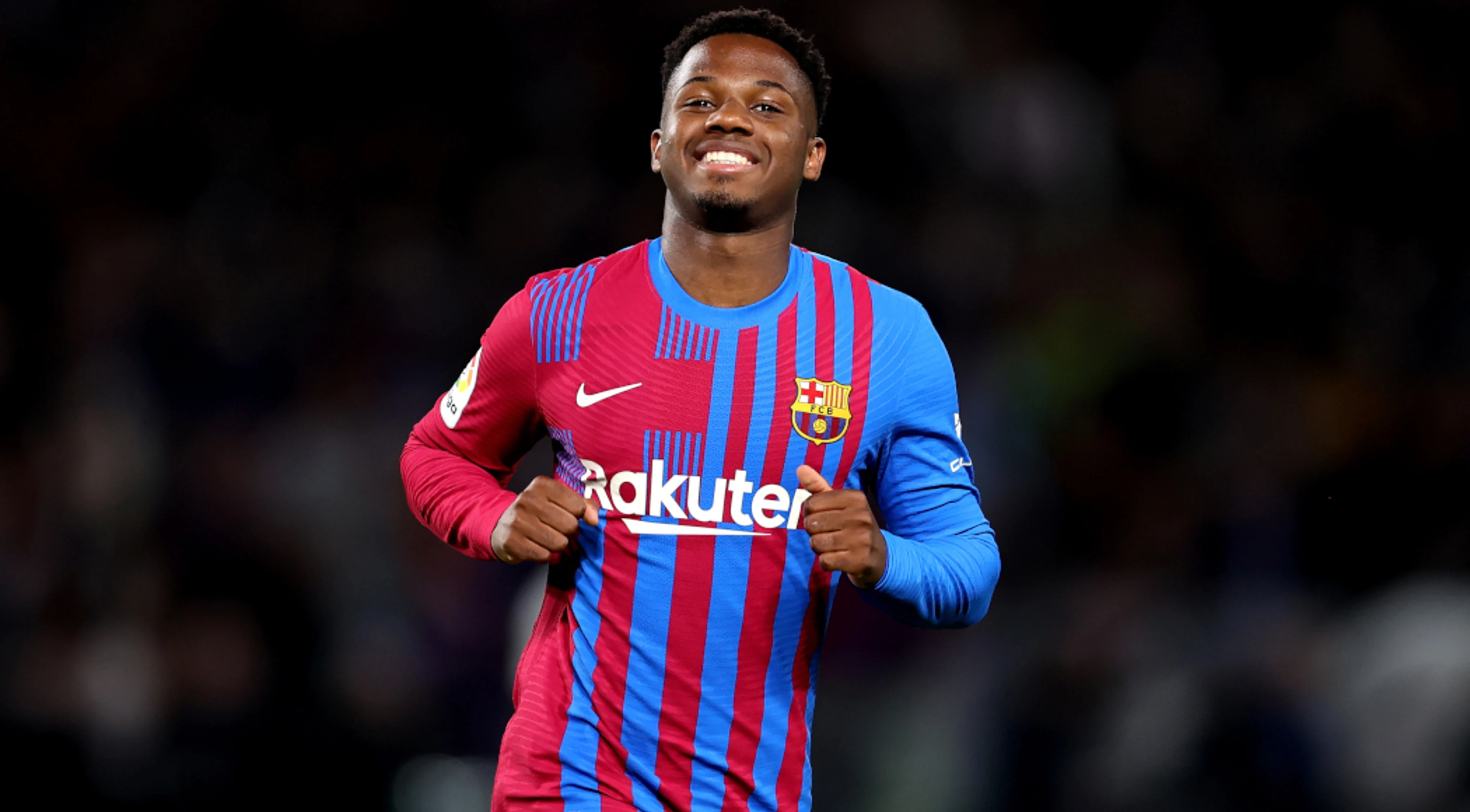 Fati gets late winner as Barcelona down All Stars