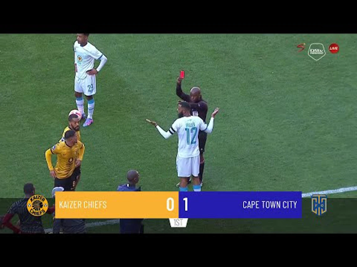 Taariq Fielies | Red Card v Kaizer Chiefs