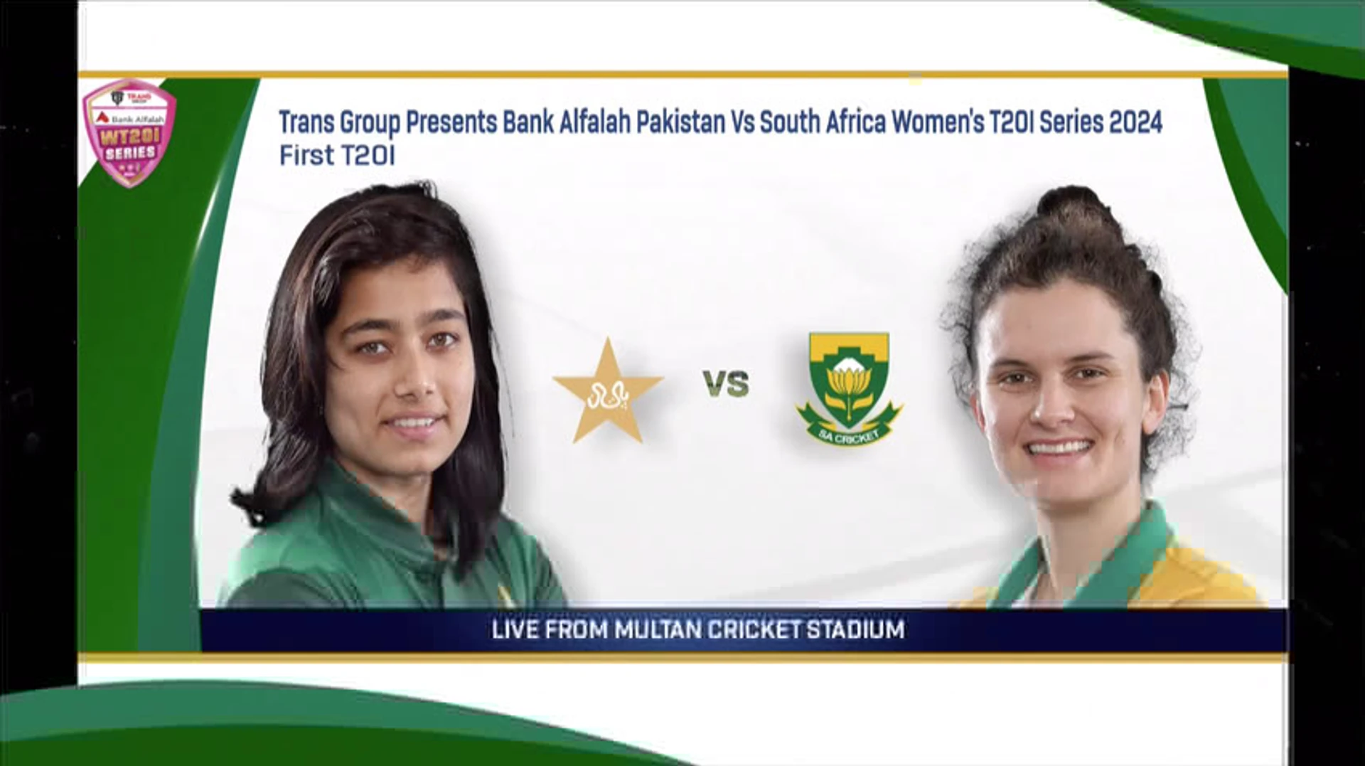 Pakistan v South Africa  | 1st T20 | PAK Women's Cricket - T20 International