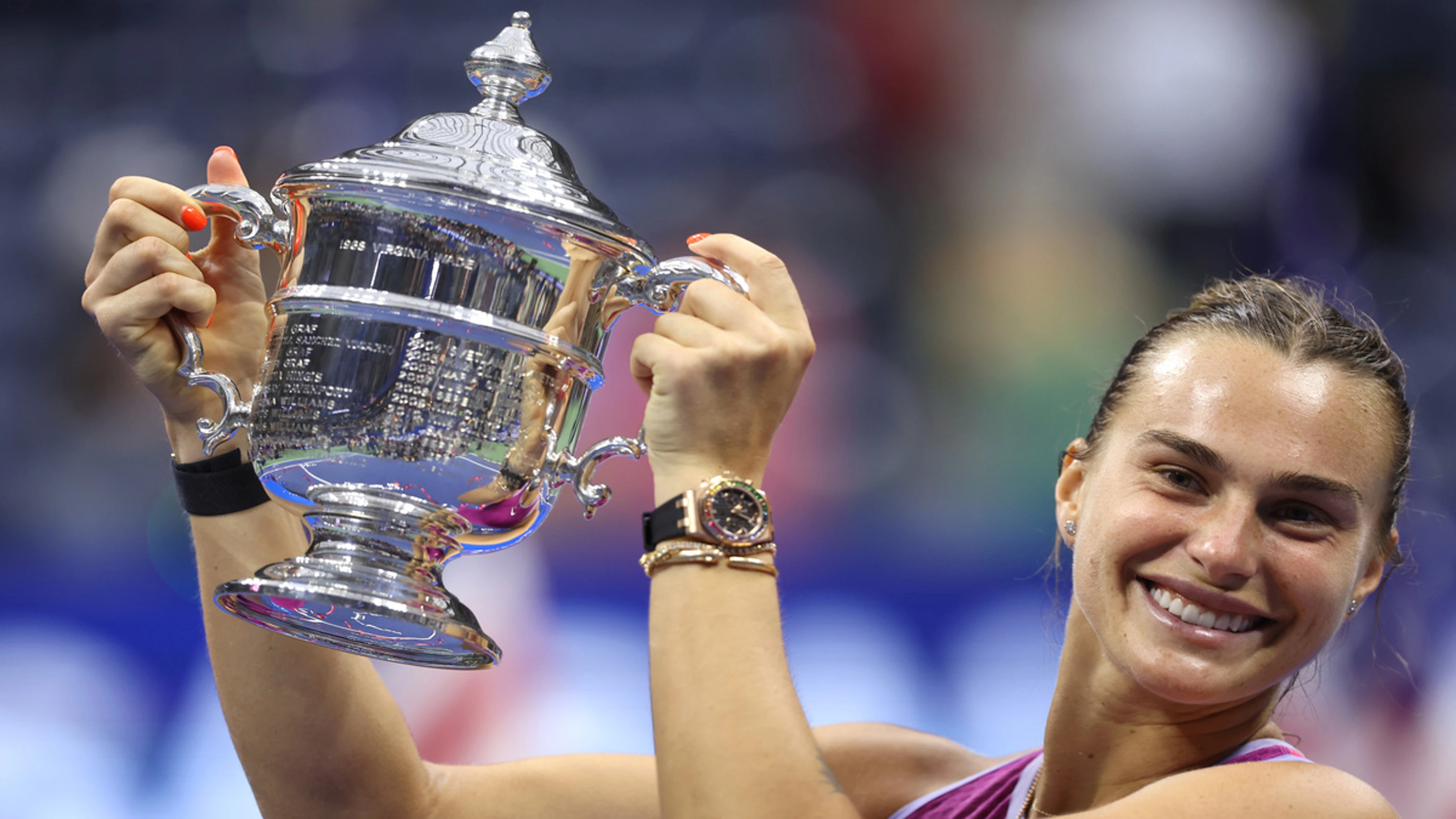 Sabalenka dedicates US Open to family 'who never gave up' on dream