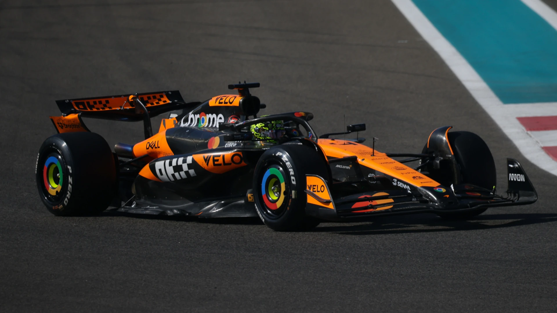 Norris puts 2025 McLaren through its paces at Silverstone