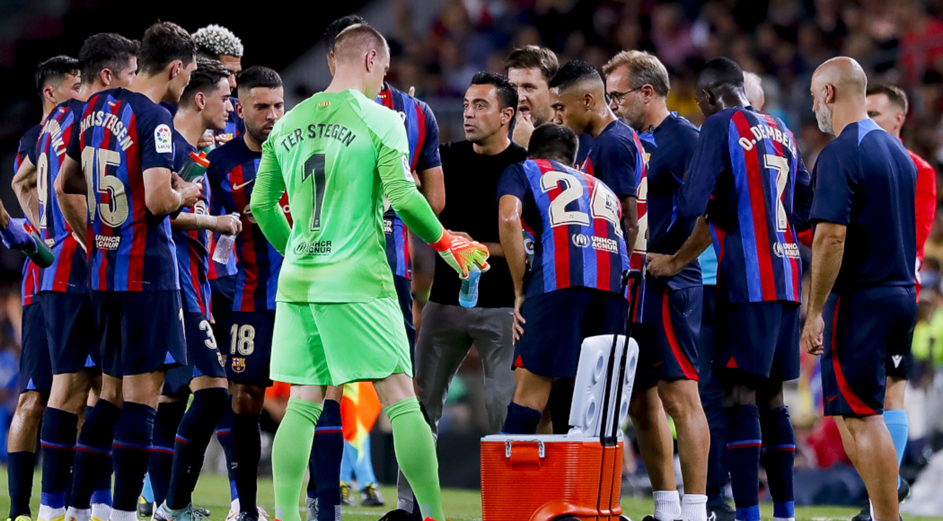 Barca looking for 'patience' despite spending spree