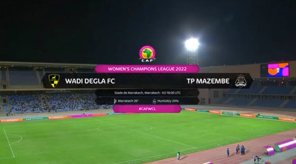 CAF Women's Champions League l Wadi Degla v Mazembe l Highlights