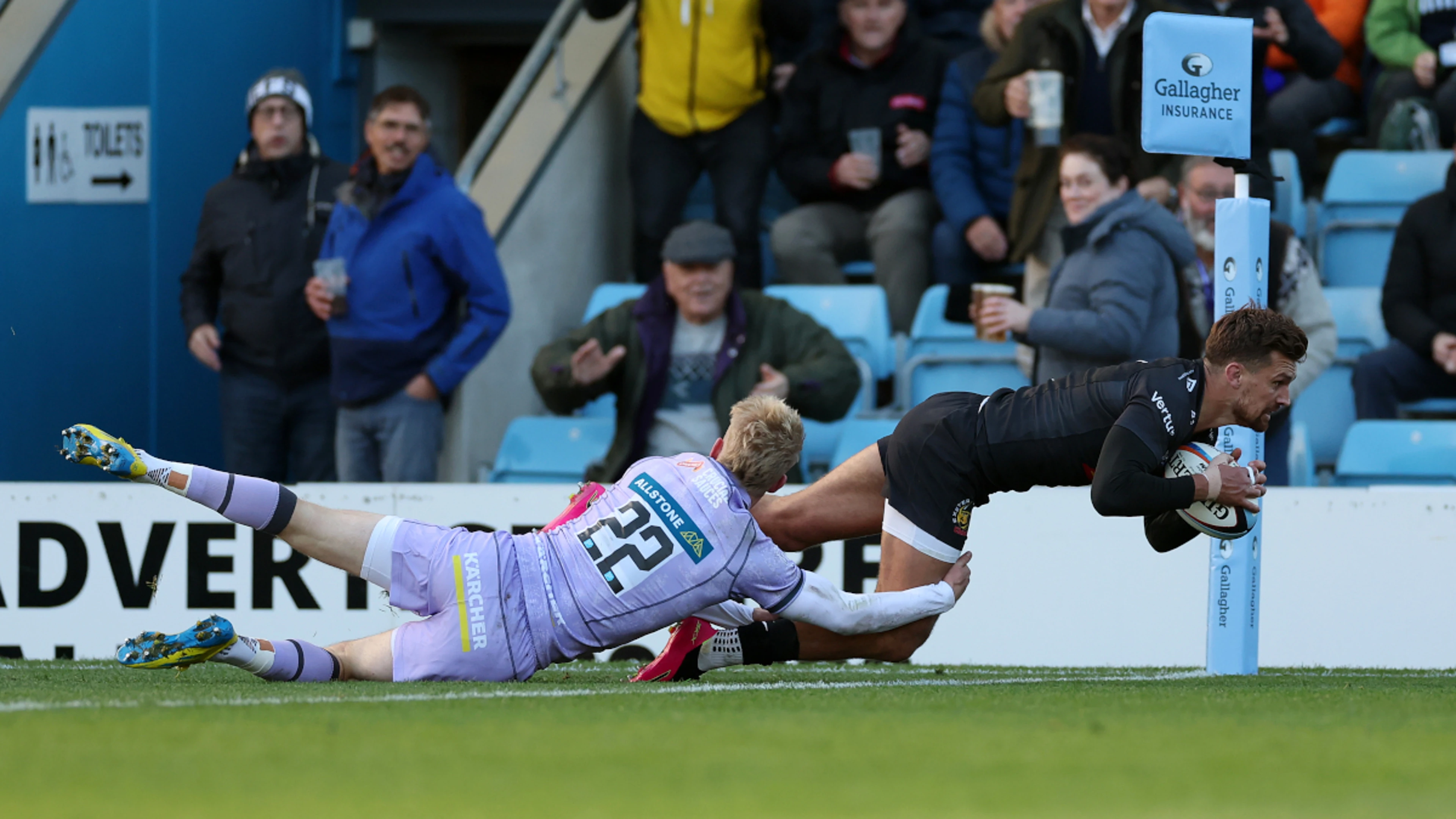 In-form centre stars for Exeter to stake claim for England berth