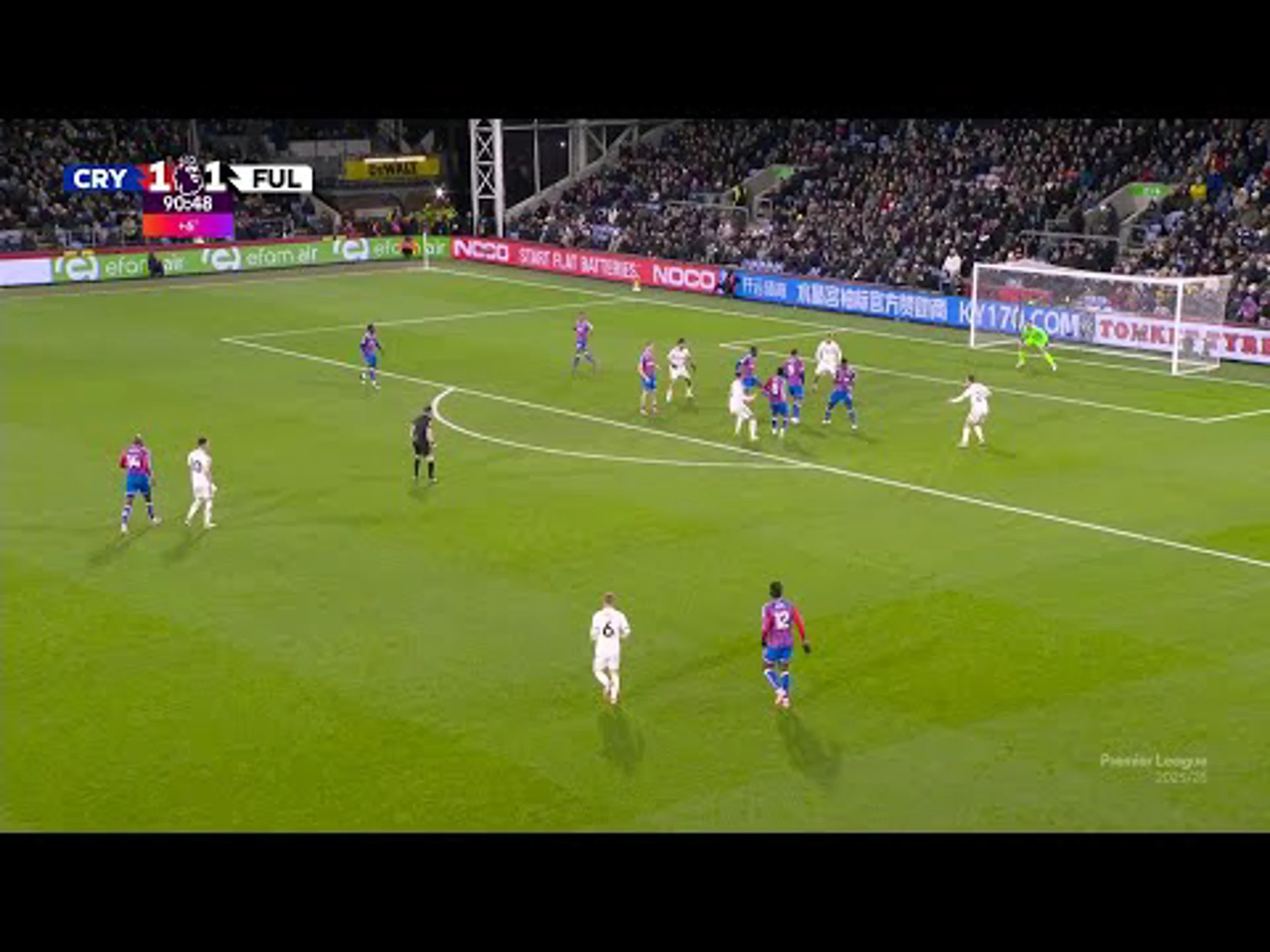 Dean Henderson | 91ˢᵗ Minute Spectacular Gk Save v Fulham