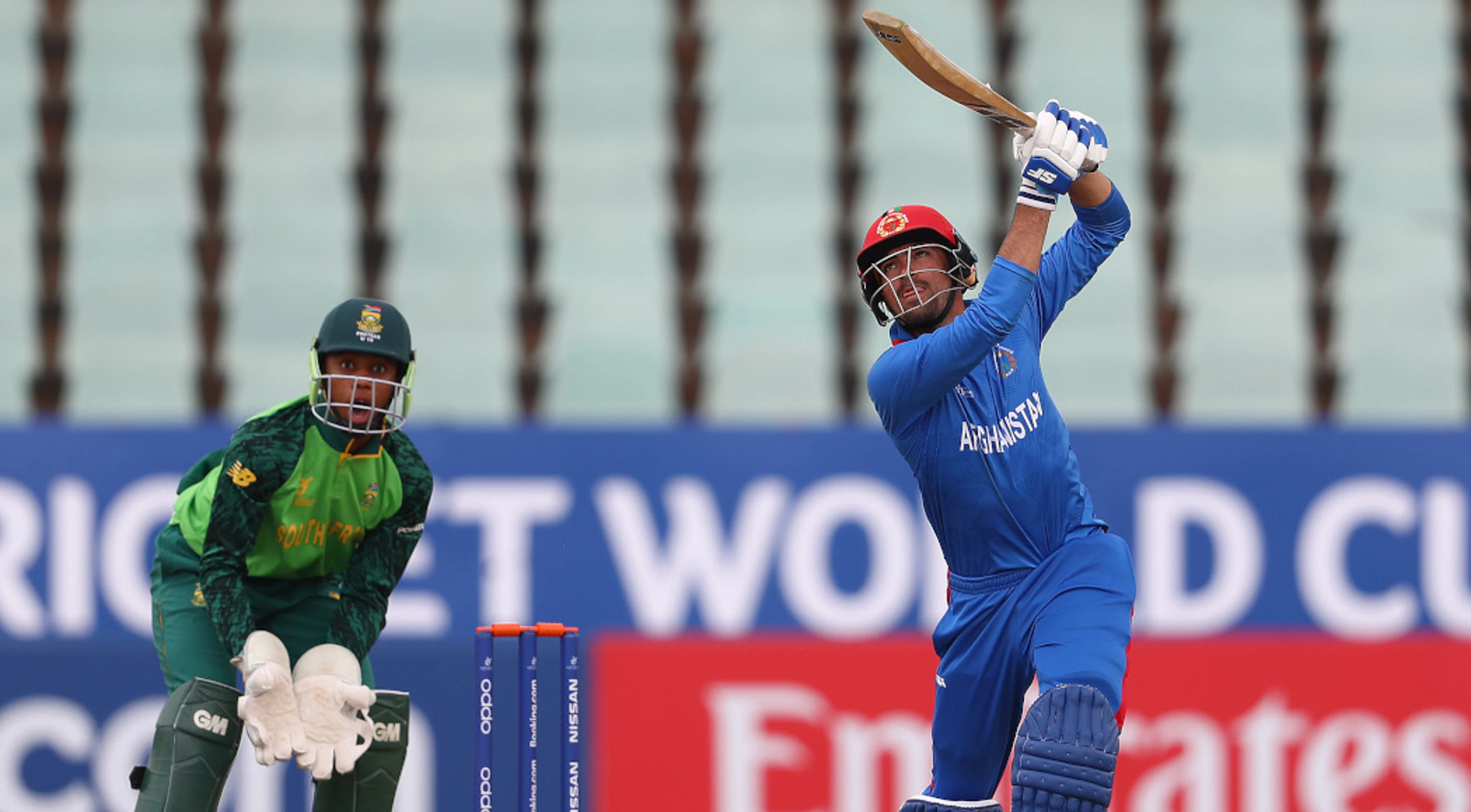 Ghafari, Zadran shine as Afghanistan seal seventh in SA