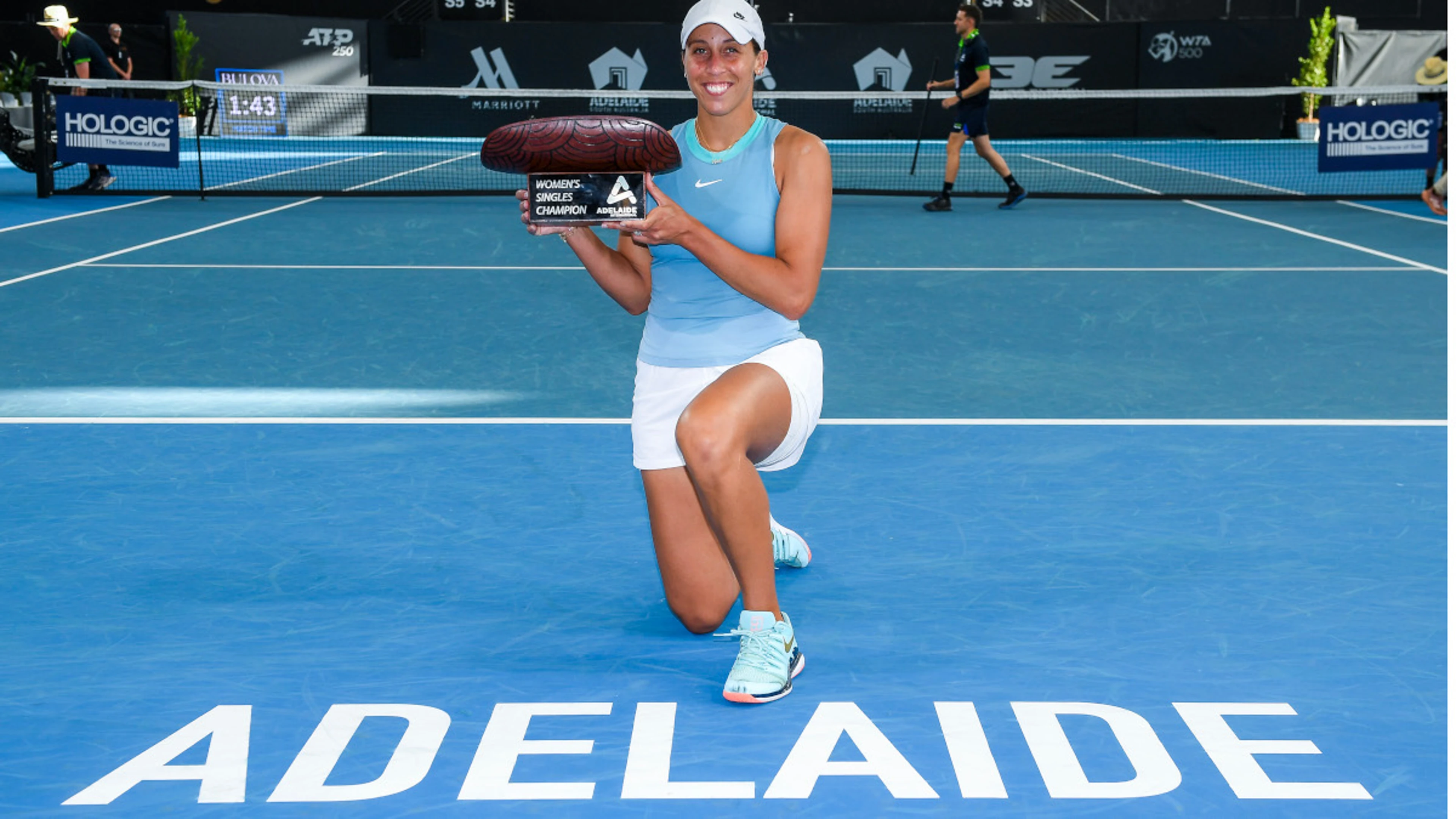 Keys locks up second Adelaide title with win over Pegula