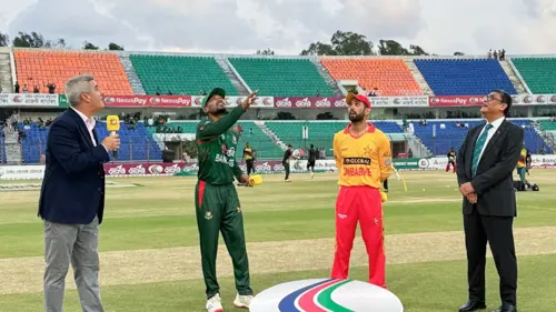 Bangladesh opt to bowl in second T20 against Zimbabwe