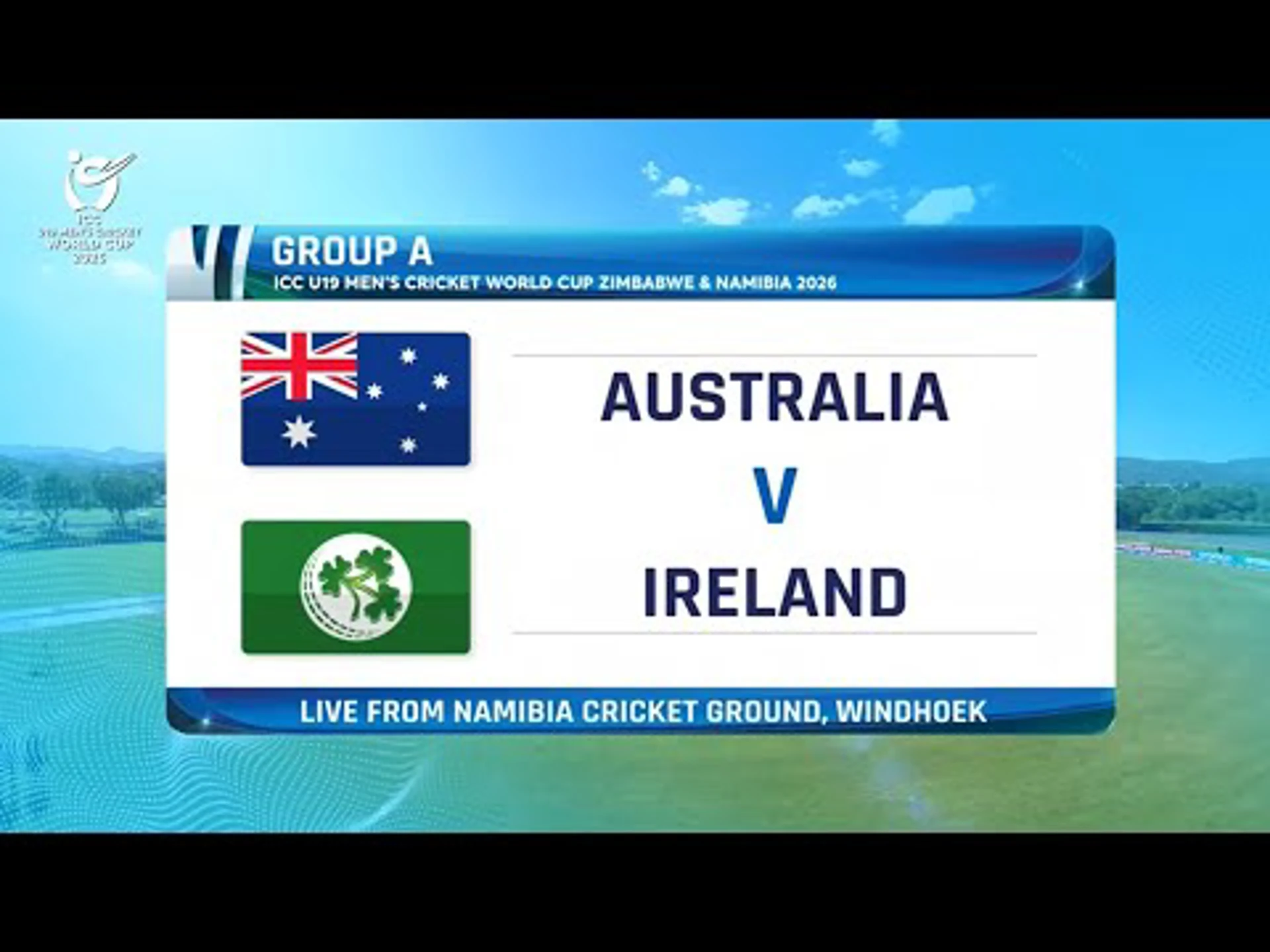 Australia v Ireland | Match Highlights | ICC U19 Cricket World Cup